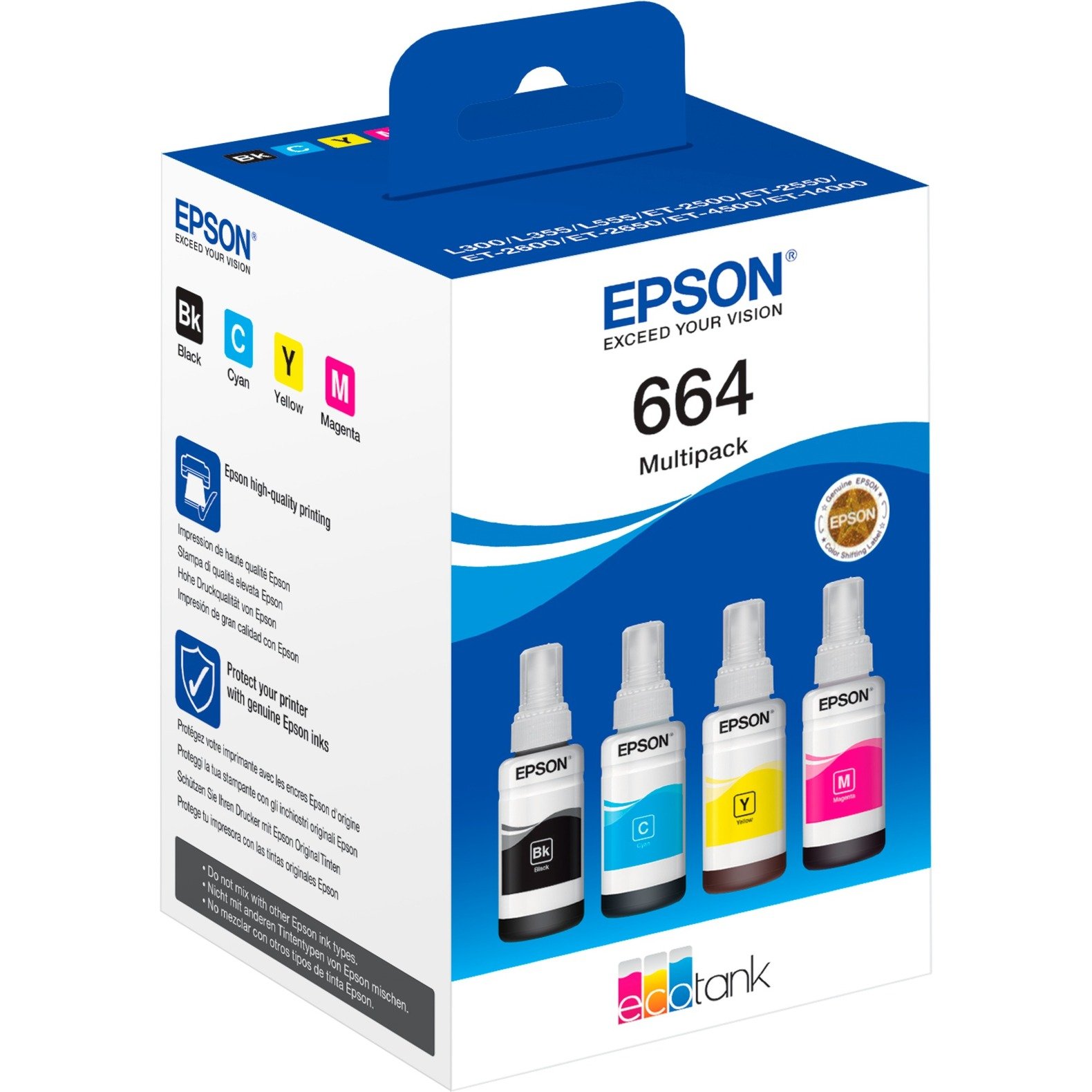 Epson Multipack 664 (C13T66464A), Tinte | 08715946685205 Epson Multipack 664 (C13T66464A), Tinte | 08715946685205