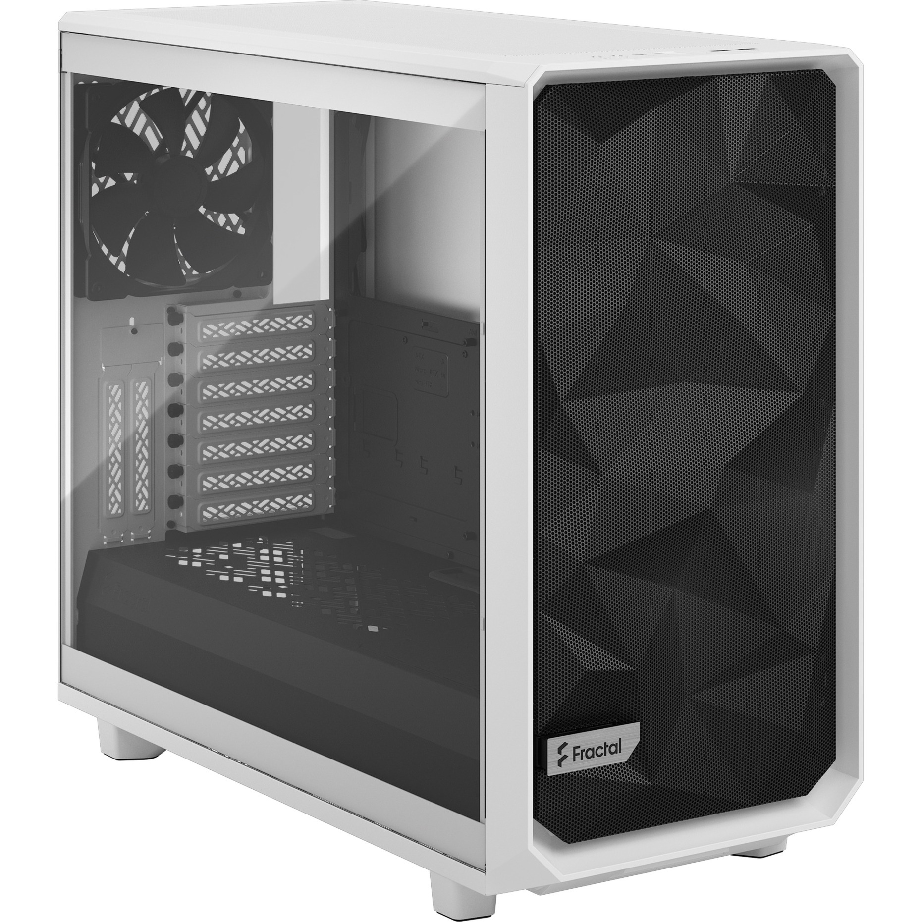Fractal Design Meshify 2 White TG Clear Tint, Tower-Gehäuse | 07340172702467 Fractal Design Meshify 2 White TG Clear Tint, Tower-Gehäuse | 07340172702467