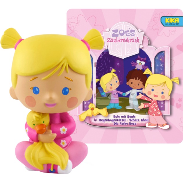 Zoés Zauberschrank – Eule / Regenbogenrätsel / Schatz Ahoi / Farbe Rosa, Spielfigur