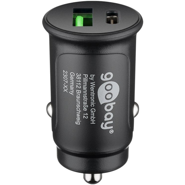 Dual-USB Auto Schnellladegerät USB-C PD