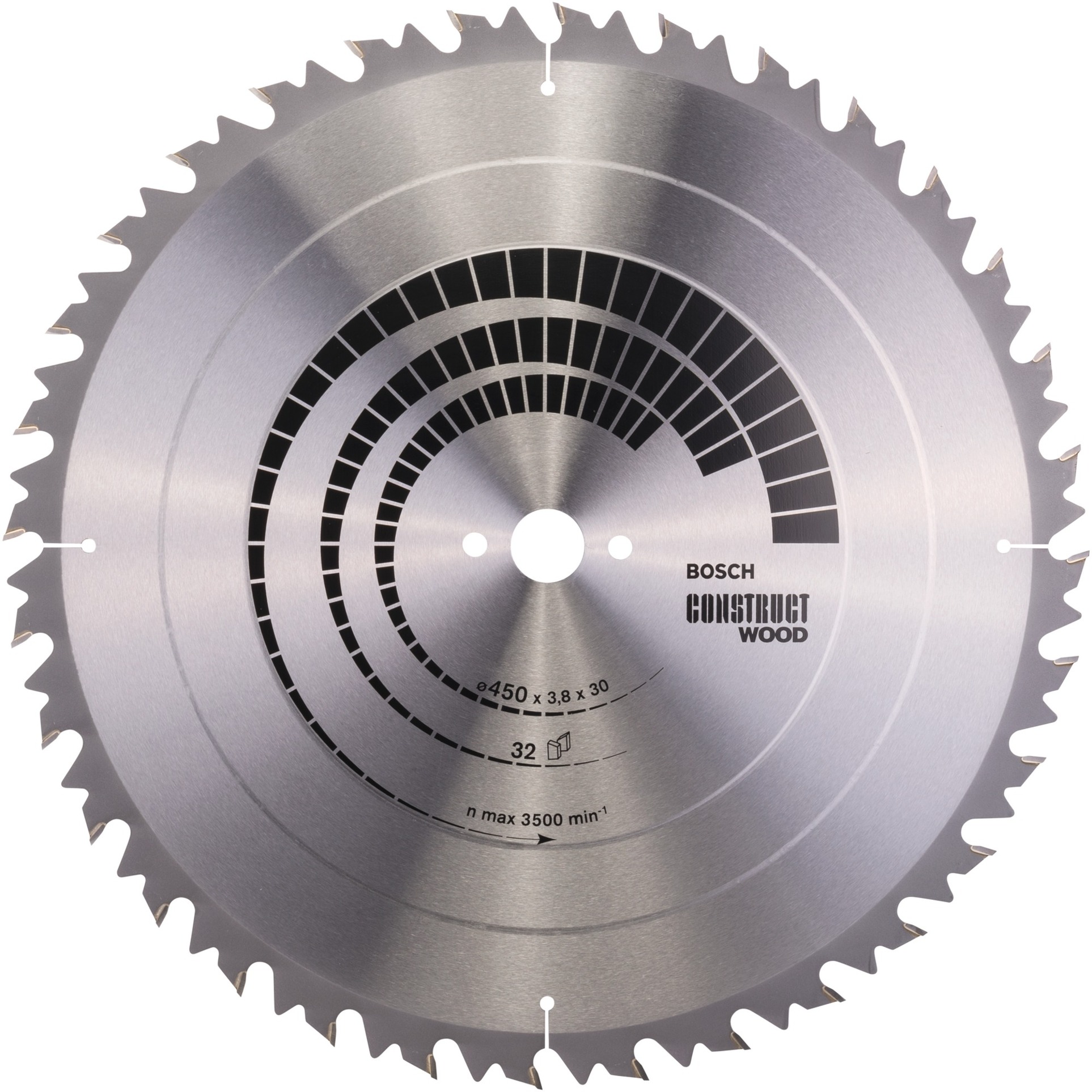PRO Construct Wood Kreissägeblatt, Ø 450mm, 32Z