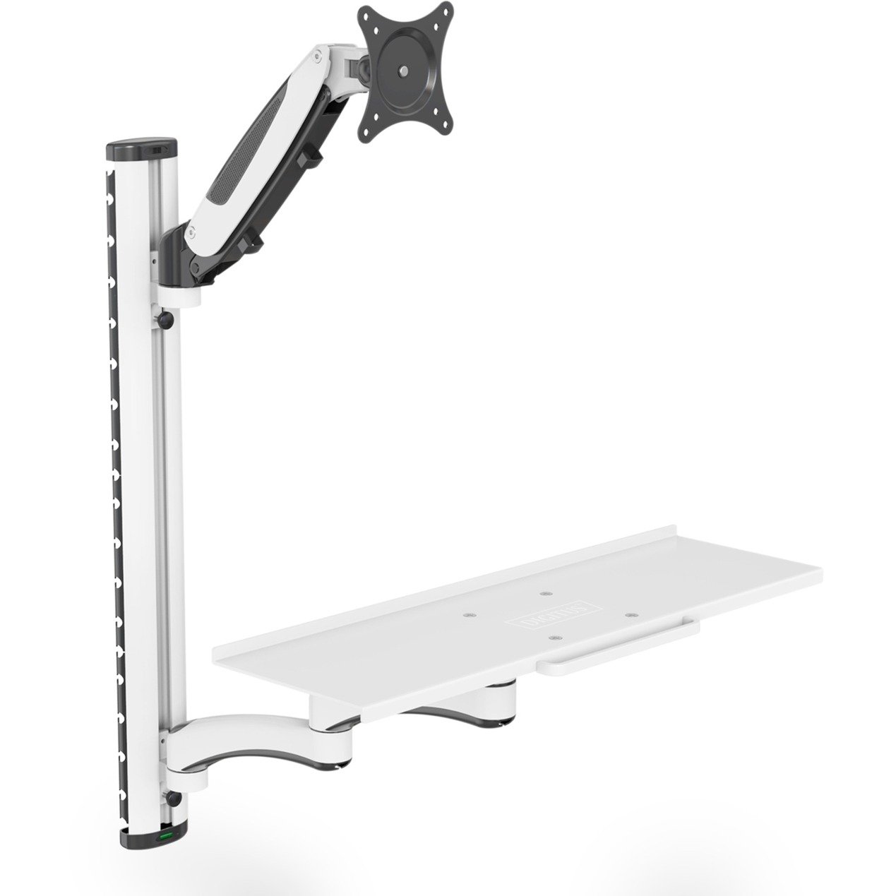 Digitus Arbeitsplatz (Monitor, Tastatur, Maus) Wandmontage, Befestigung/Montage | 04016032486398