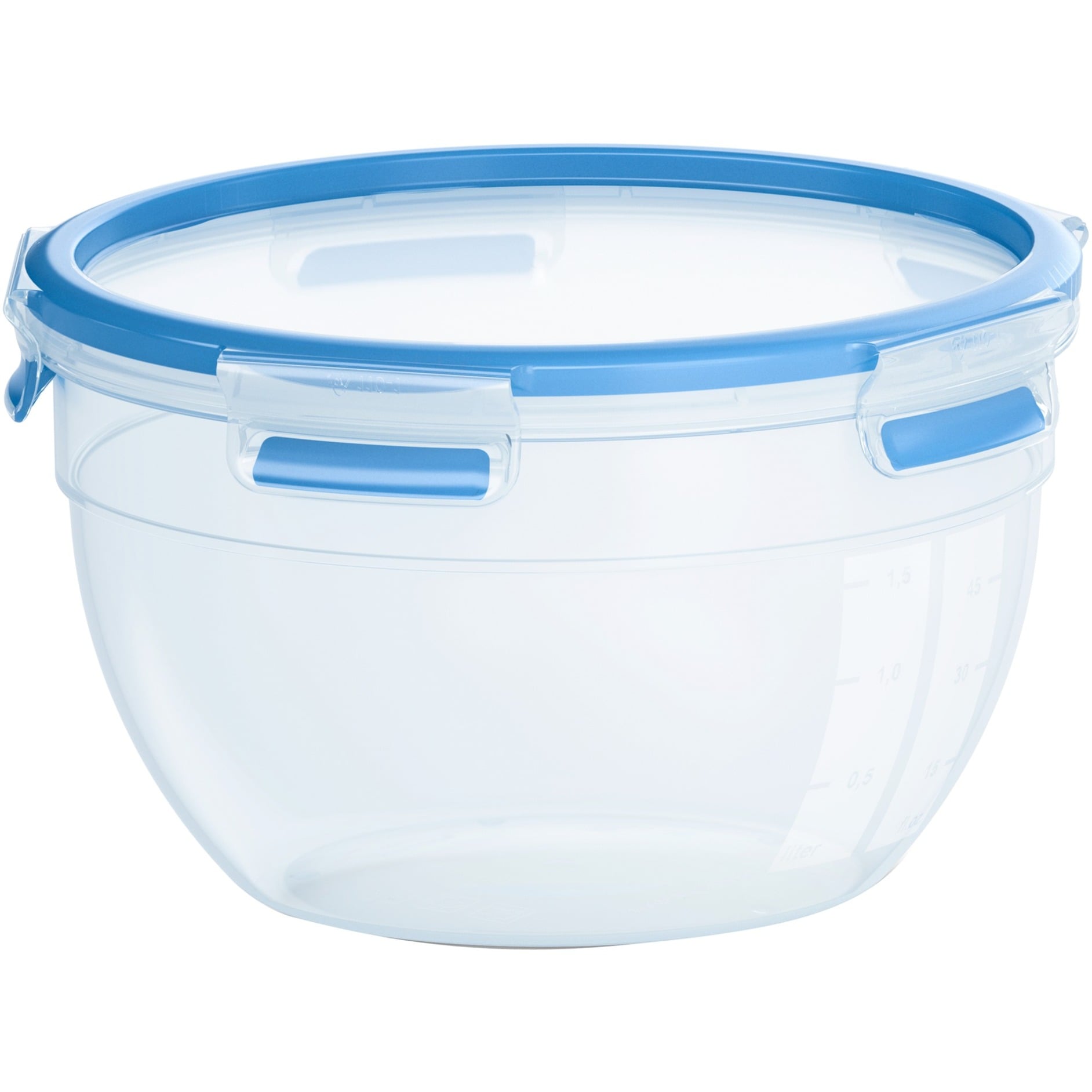 EMSA Clip &amp; Go Fruit Bowl - Contenitore Frutta 1.1L Con Setaccio, Freschezza Garantita