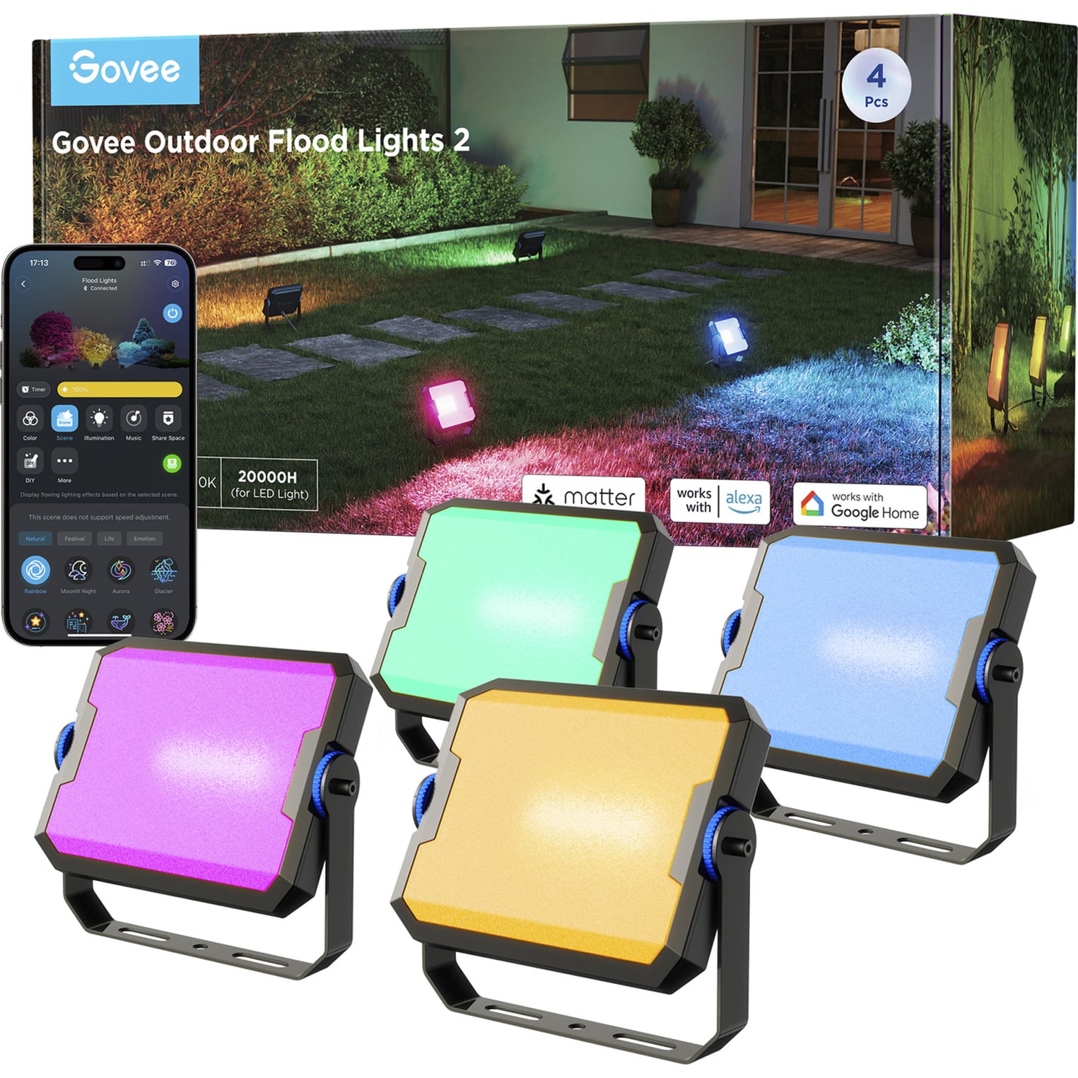 Outdoor Flood Lights, LED-Leuchte
