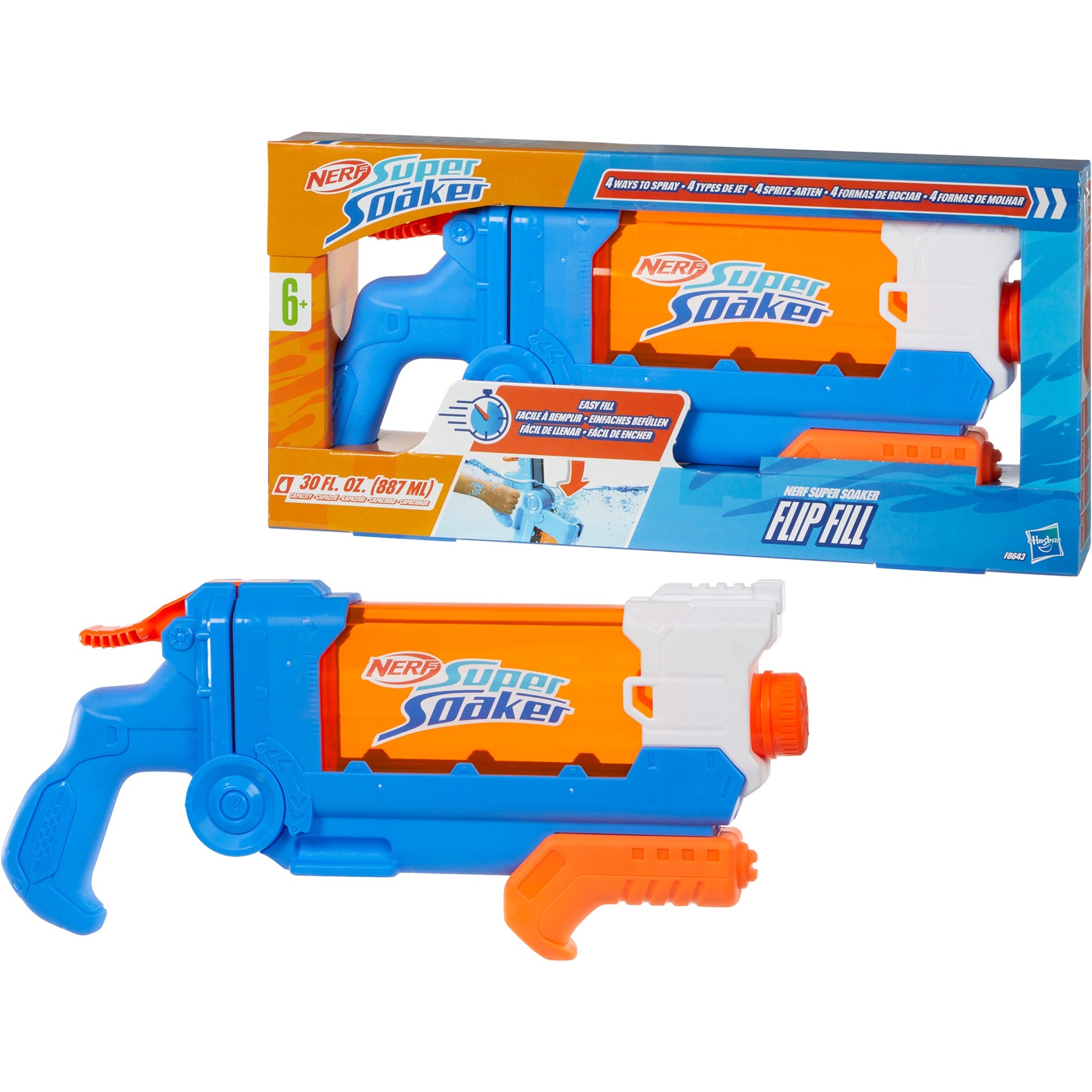 Hasbro Super Soaker Flip Fill , Wasserpistole | 05010996207548 Hasbro Super Soaker Flip Fill , Wasserpistole | 05010996207548