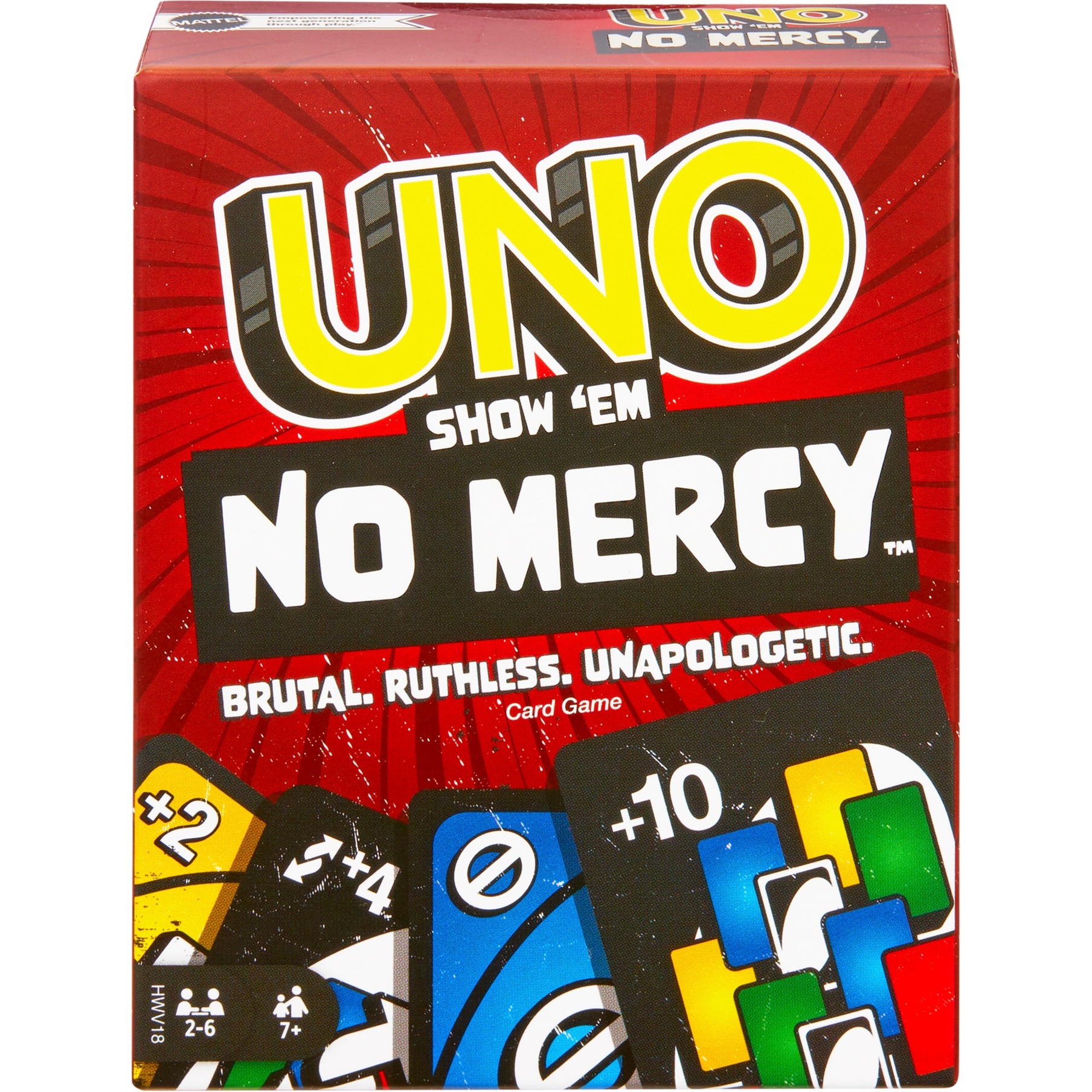 UNO Show ’em No Mercy, Kartenspiel