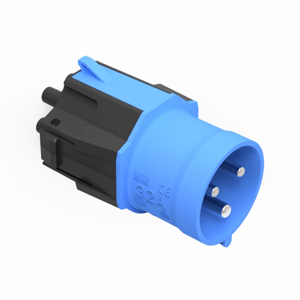 Steckeraufsatz 32A - 3polig, max. 7,4kW, Adapter
