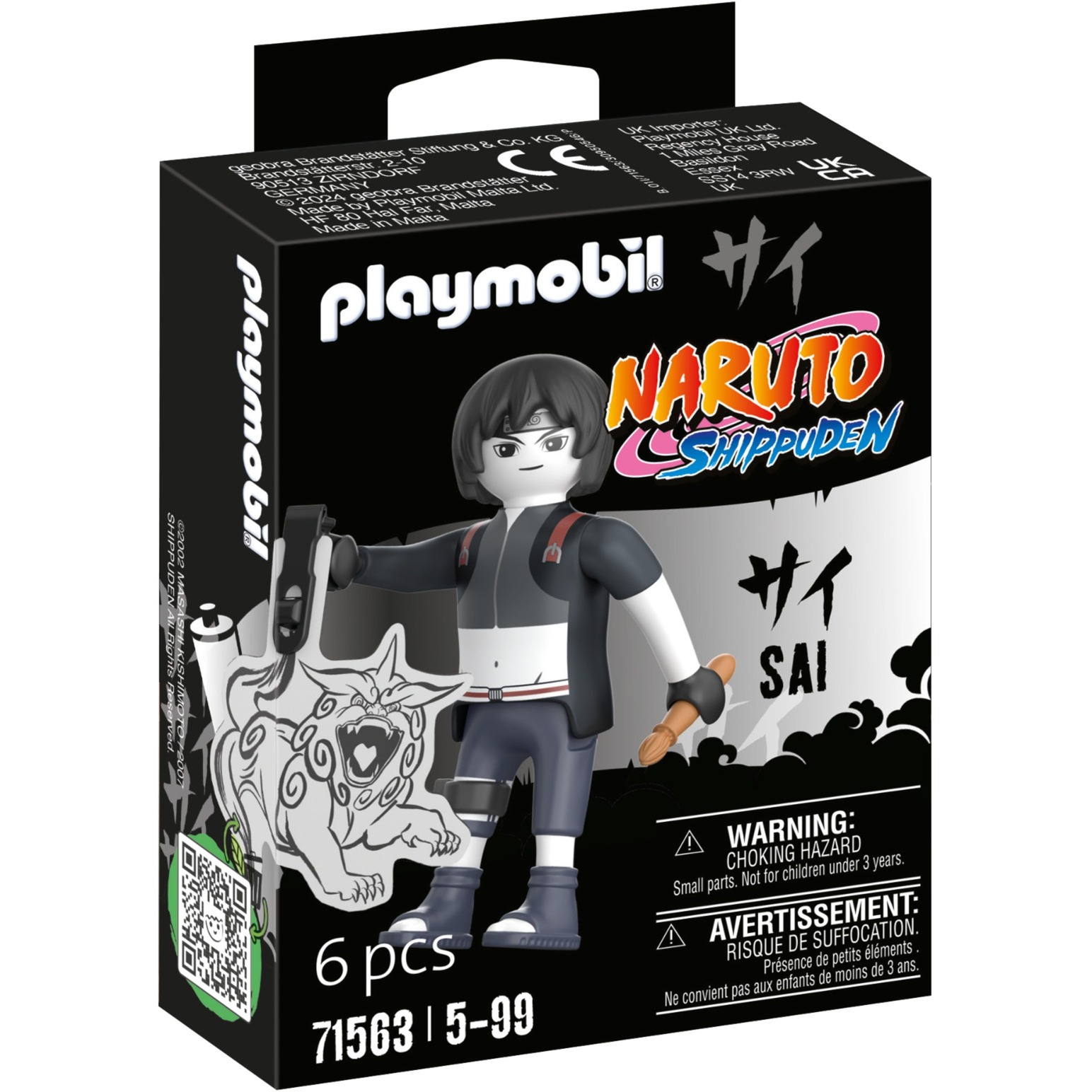 PLAYMOBIL 71563 Naruto Shippuden Sai, Konstruktionsspielzeug | 04008789715630 PLAYMOBIL 71563 Naruto Shippuden Sai, Konstruktionsspielzeug | 04008789715630