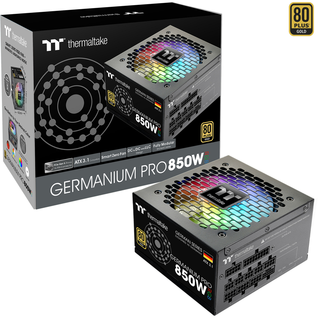 Germanium Pro RGB 850W, PC-Netzteil