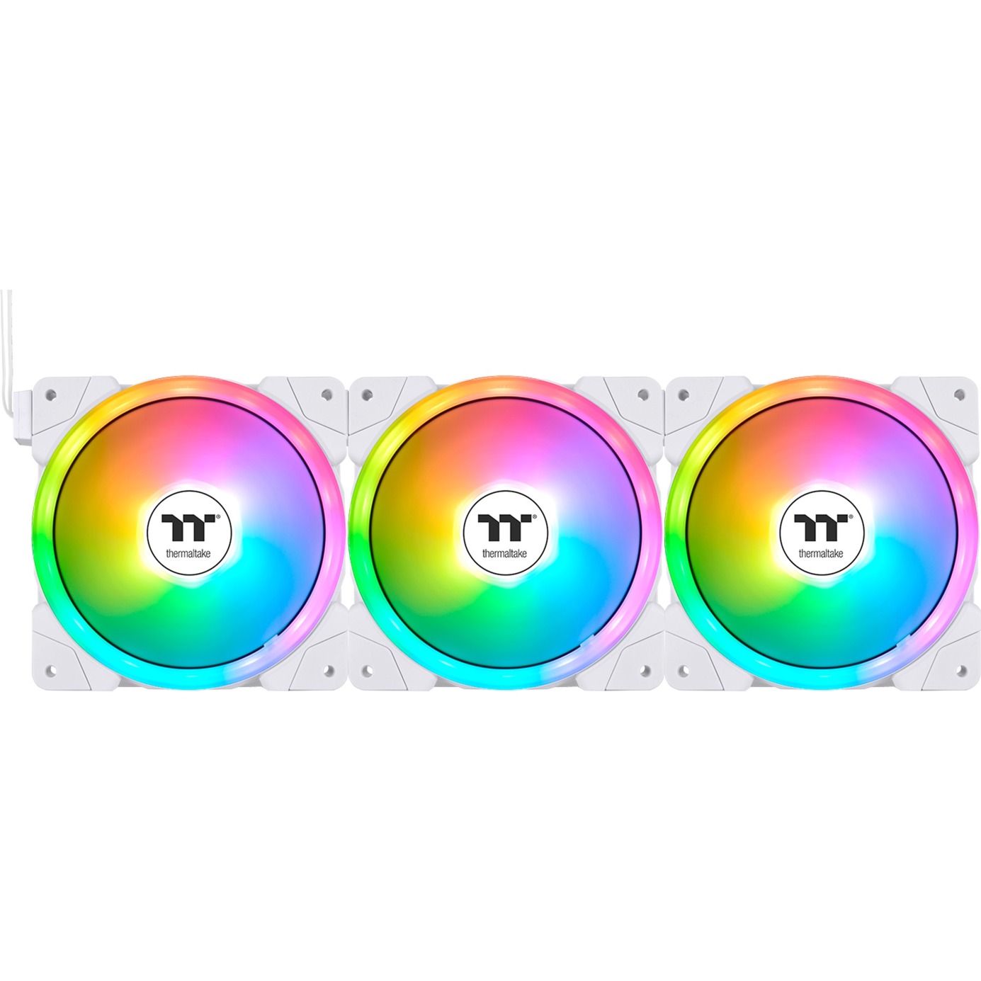 Thermaltake SWAFAN EX12 ARGB Sync PC Cooling Fan White TT Premium Edition, Gehäuselüfter | 04713227539371 Thermaltake SWAFAN EX12 ARGB Sync PC Cooling Fan White TT Premium Edition, Gehäuselüfter | 04713227539371