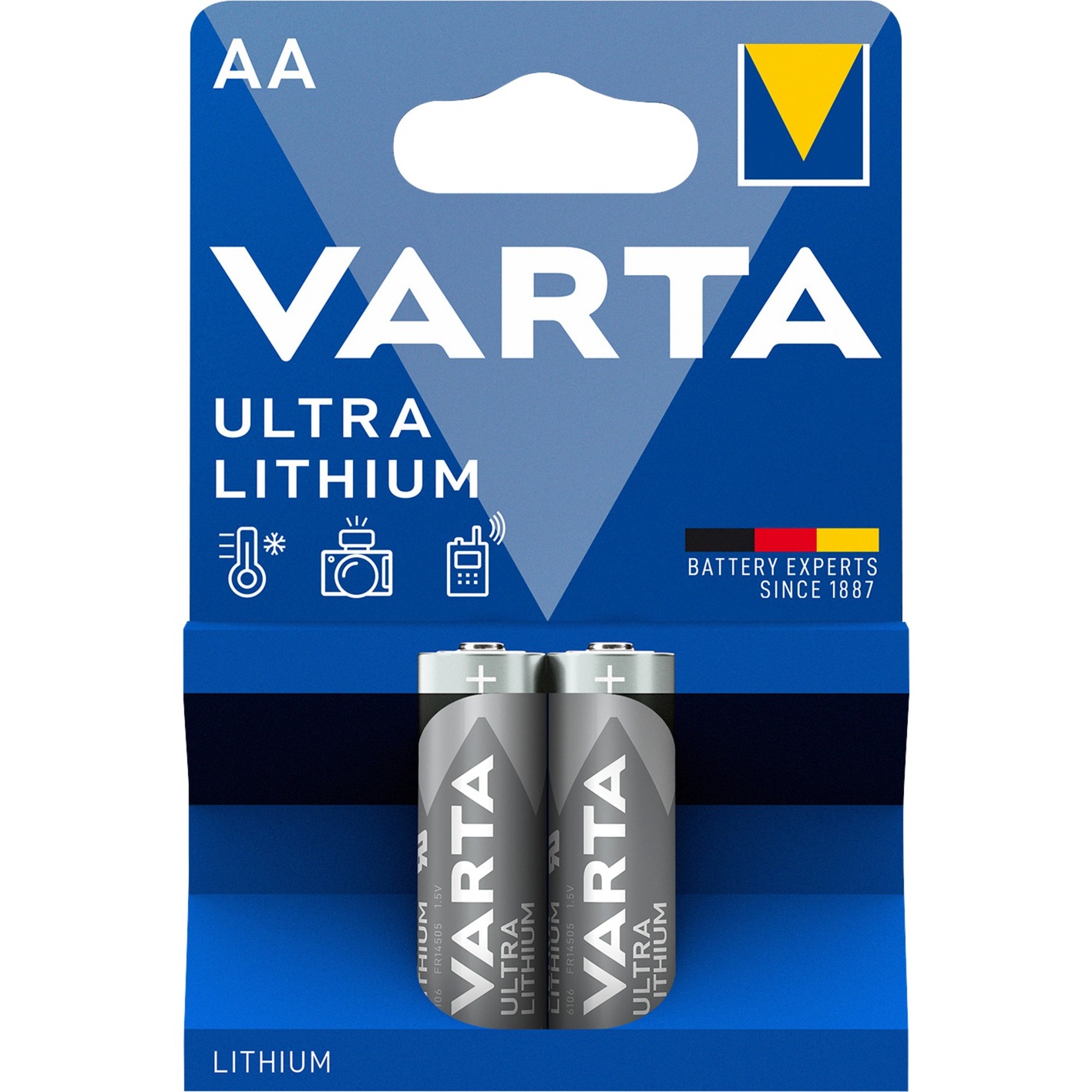 Varta Lithium, Batterie | 04008496680474 Varta Lithium, Batterie | 04008496680474