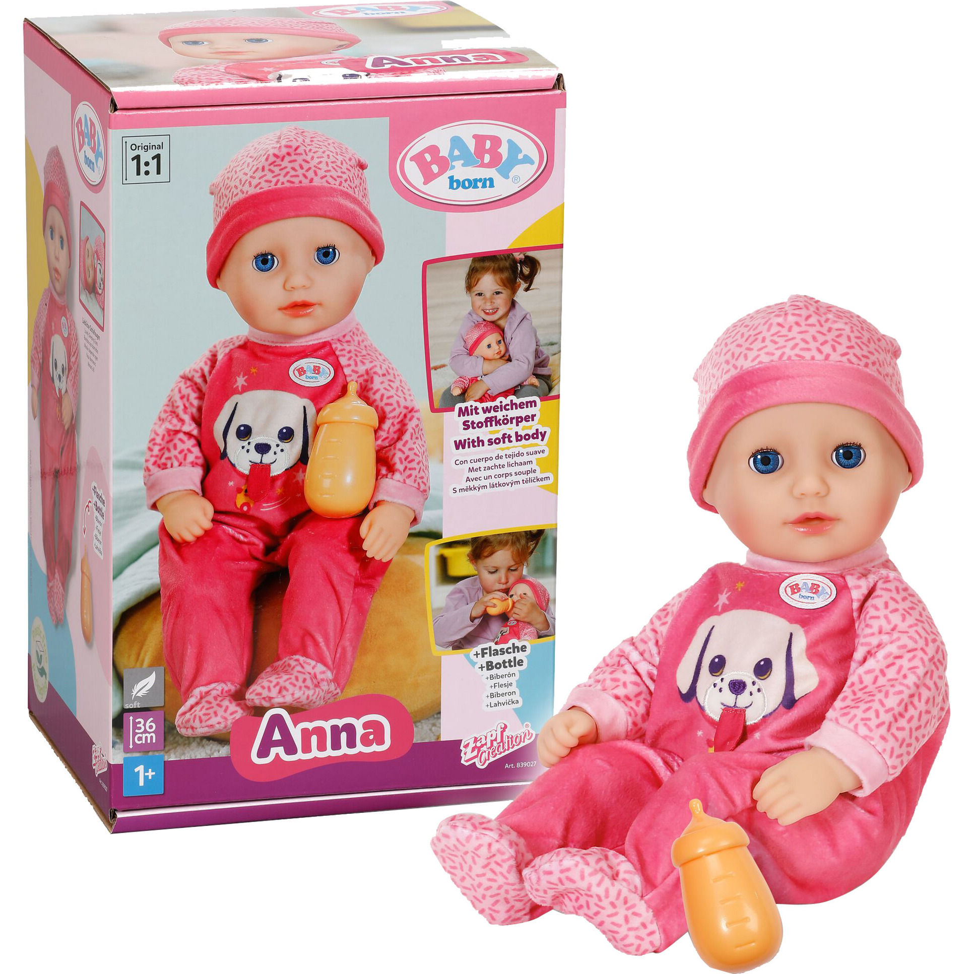 BABY born® Anna Pink 36cm, Puppe