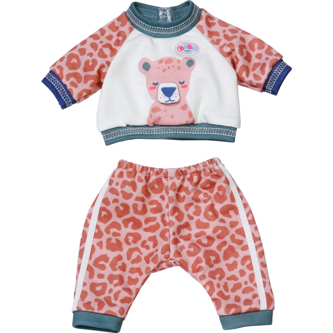 BABY born® Jogging Anzug Dschungel 36cm, Puppenzubehör