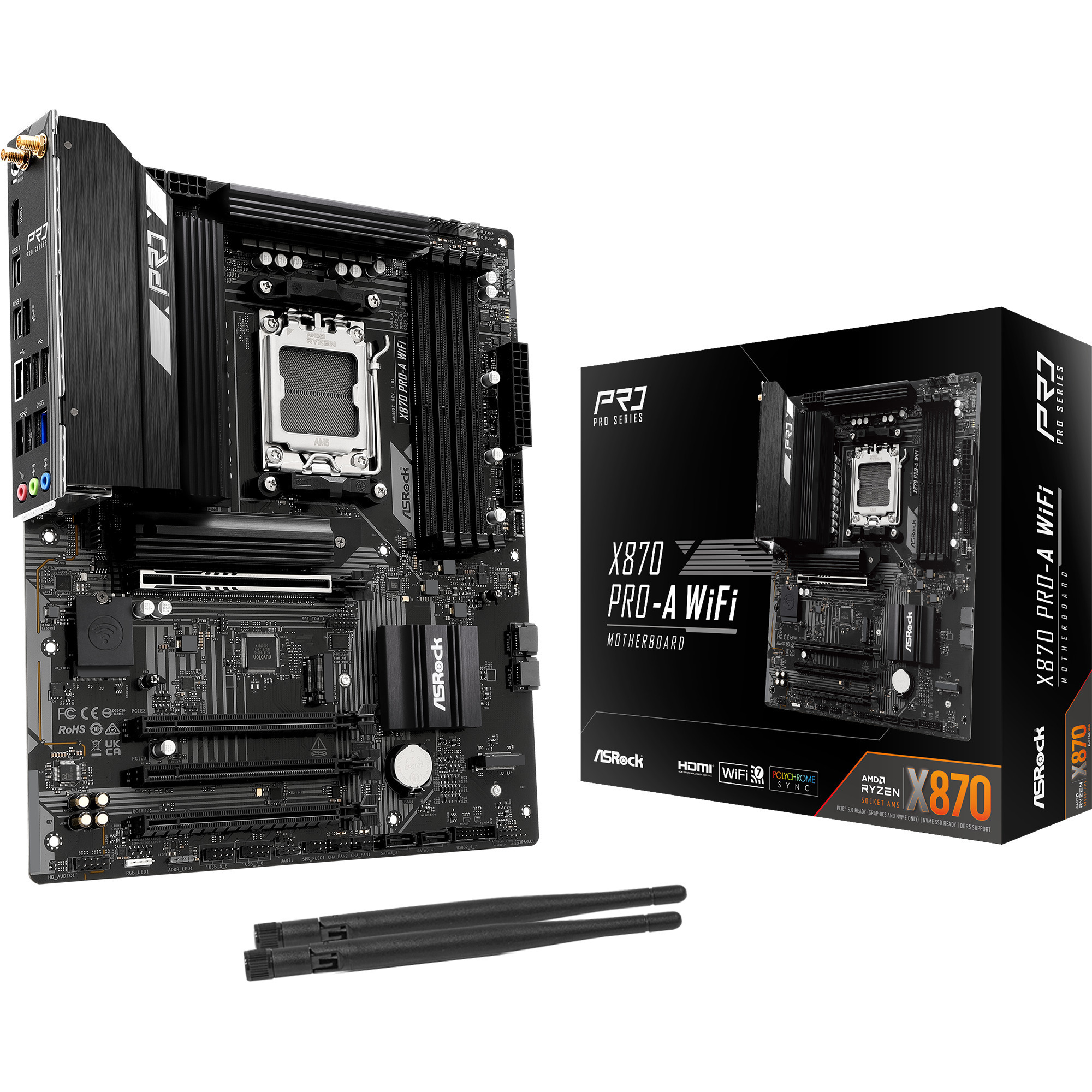 X870 PRO-A WiFi, Mainboard