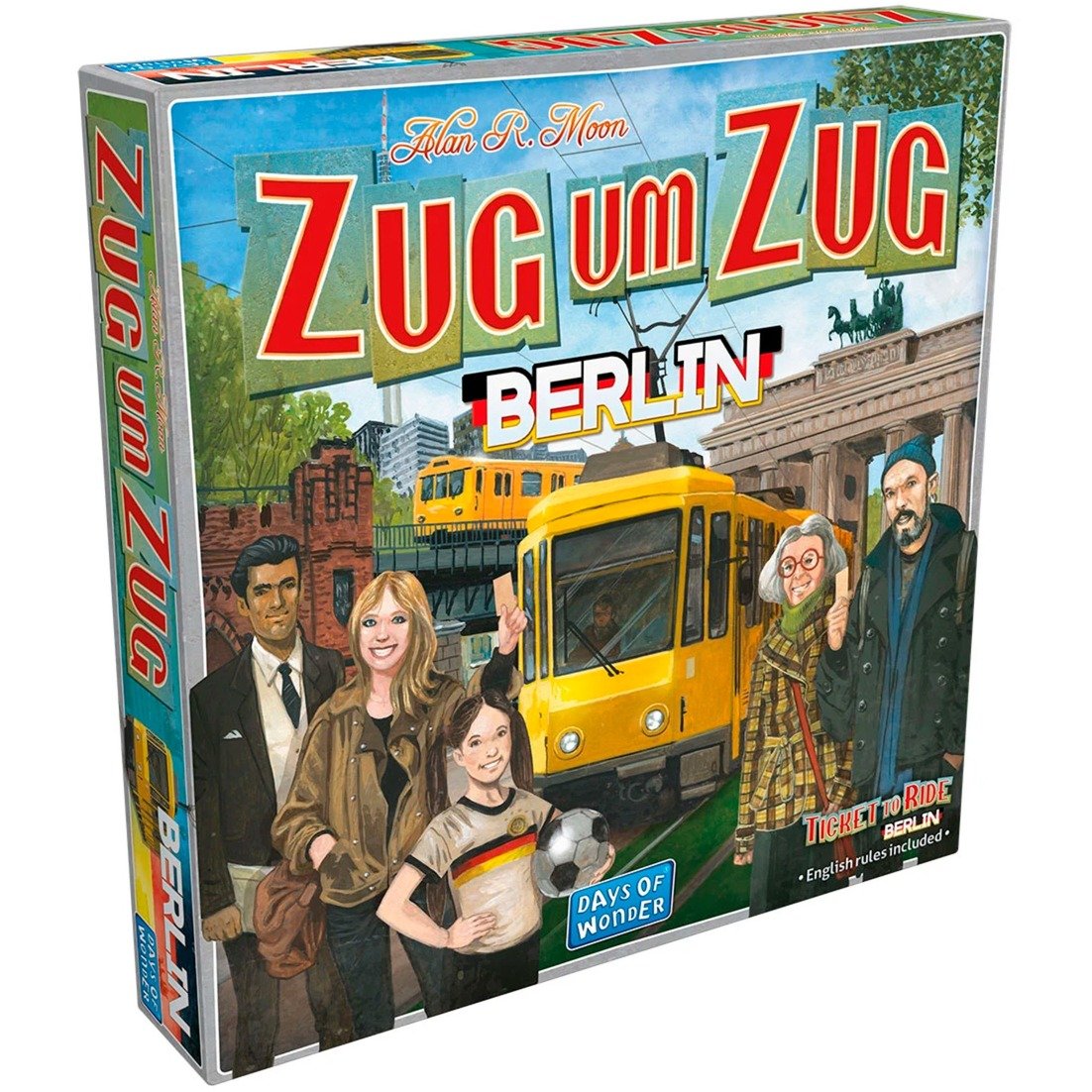 Asmodee Zug um Zug: Berlin, Brettspiel | 00824968203651 Asmodee Zug um Zug: Berlin, Brettspiel | 00824968203651
