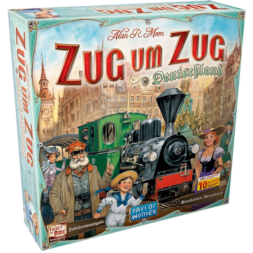 Zug um Zug: Deutschland, Brettspiel