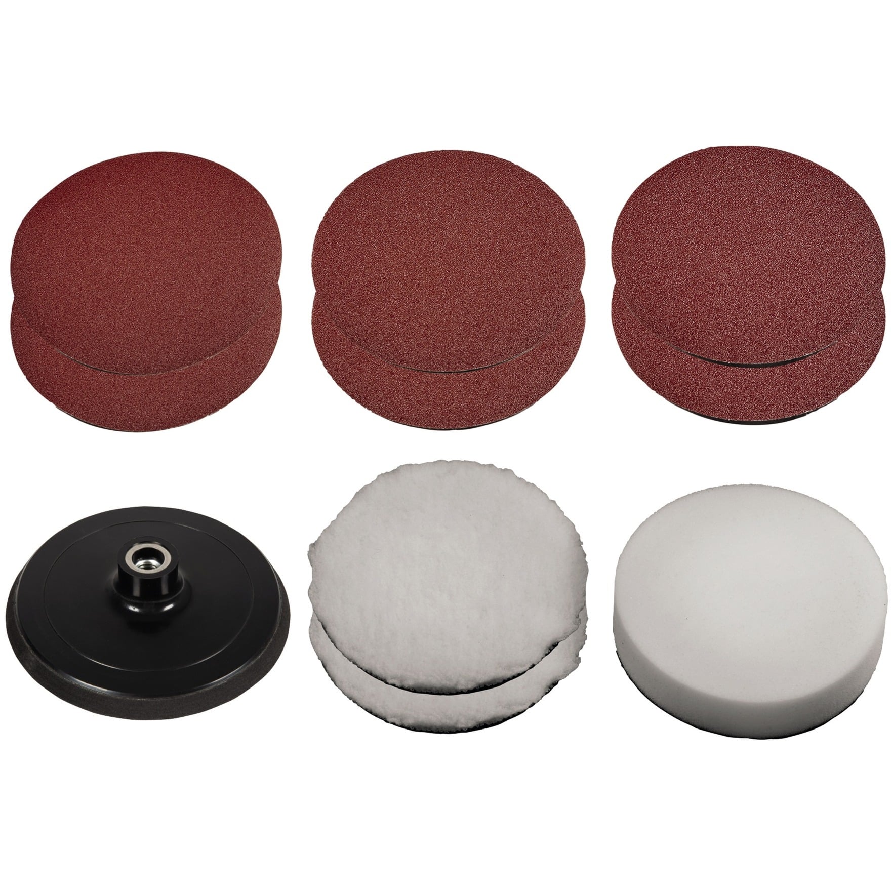 Teller-/ Polier-/ Schleifblatt-Set, 150mm