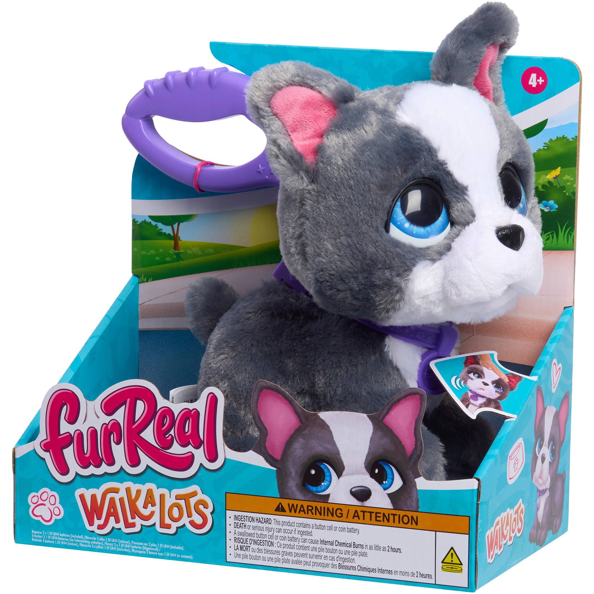 furReal Walk-a-Lots French Bulldog, Spielfigur