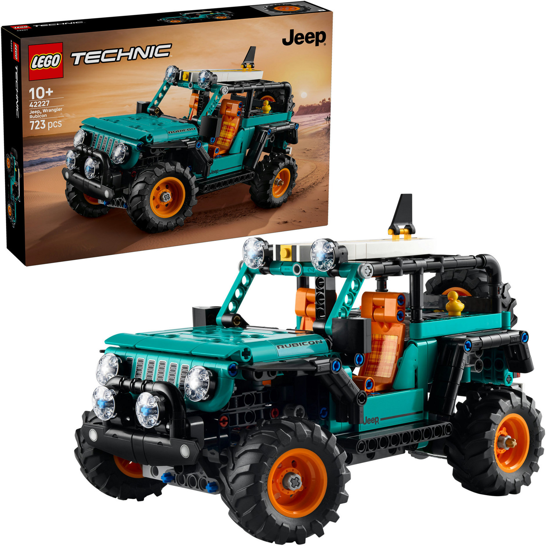 42227 Technic Jeep Wrangler Rubicon Geländewagen, Konstruktionsspielzeug