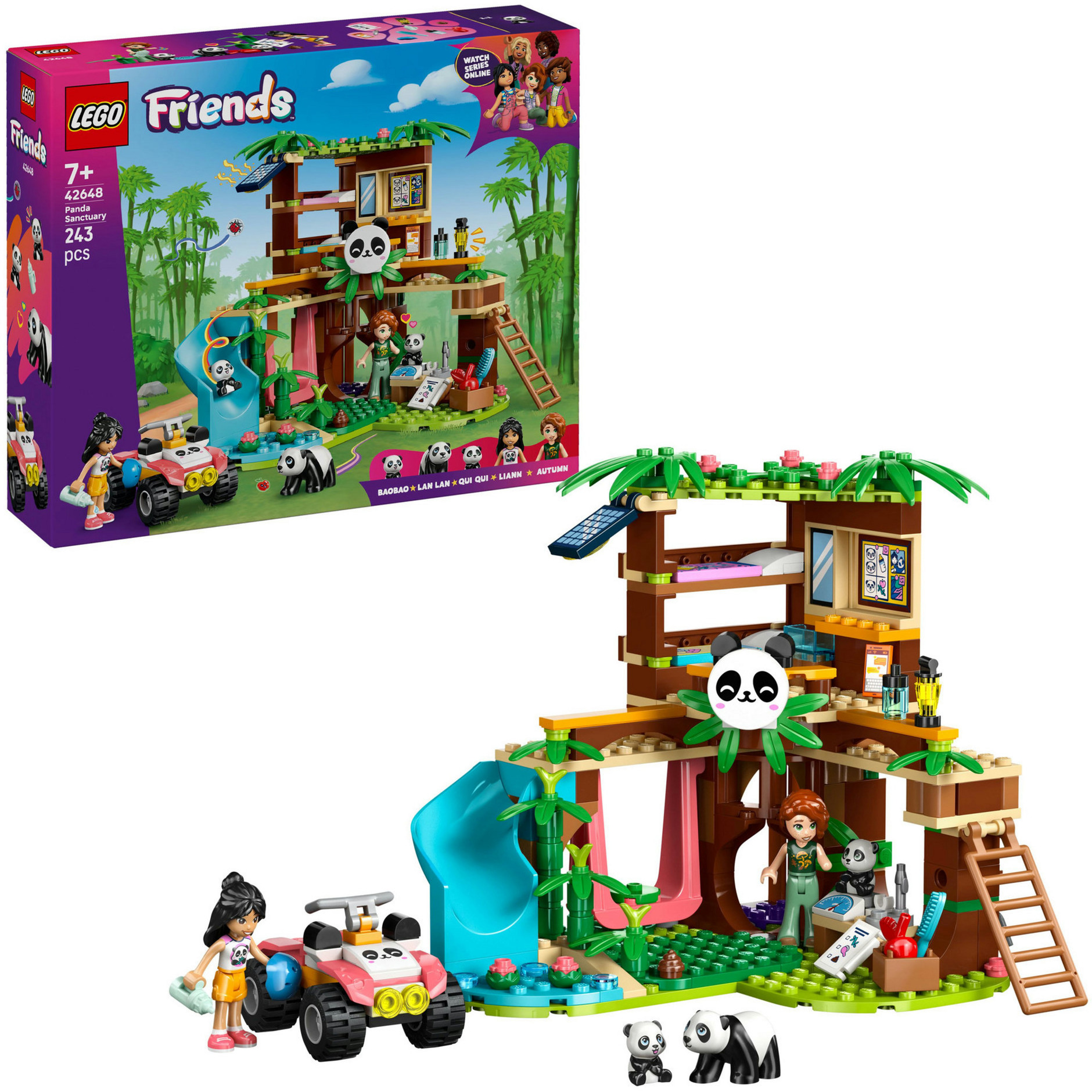 42648 Friends Panda-Pflegestation, Konstruktionsspielzeug