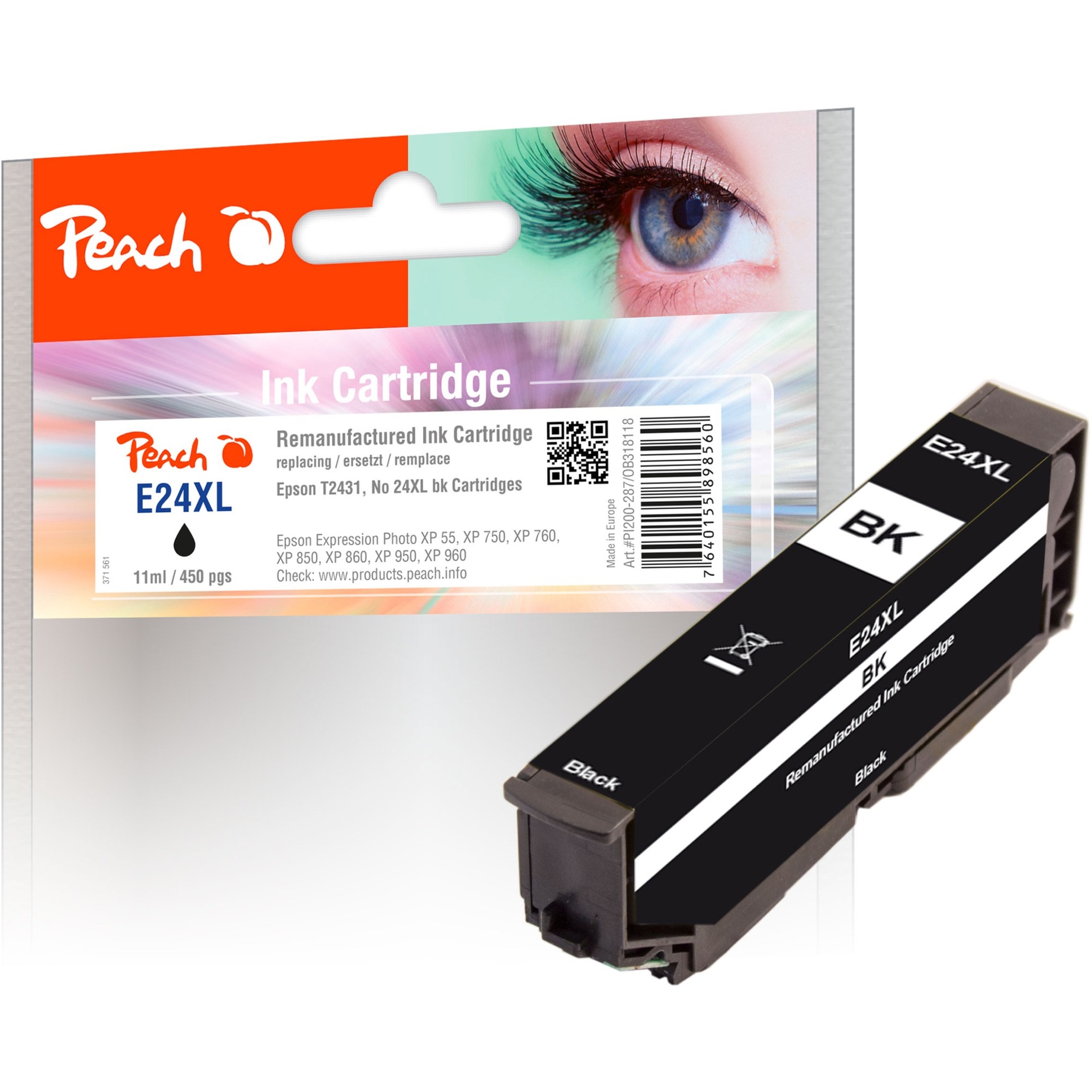 Tinte schwarz PI200-287