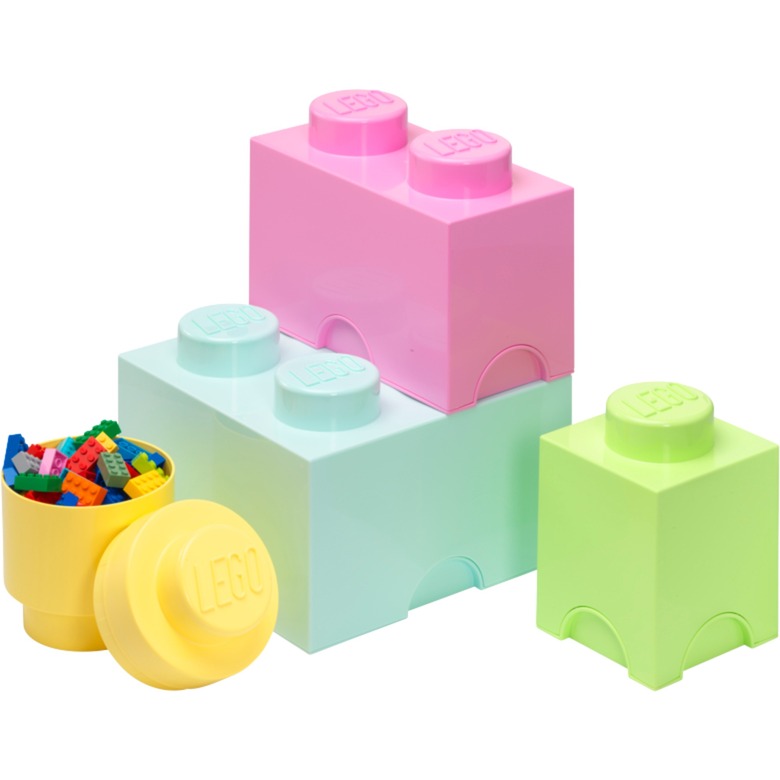 Room Copenhagen LEGO Speicherbaustein Multi Pack 4er, Aufbewahrungsbox | 05711938247584