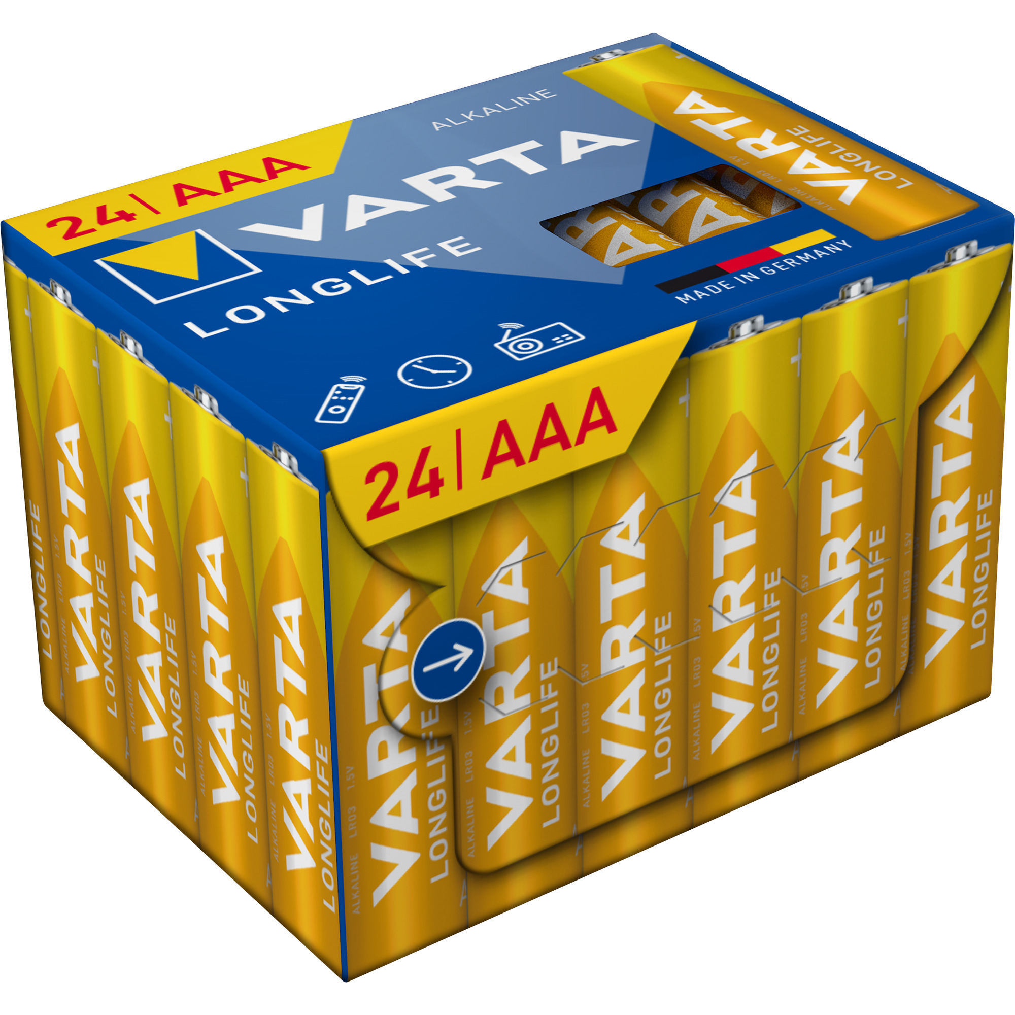 Longlife Batterie LR03 Box, AAA (Micro)