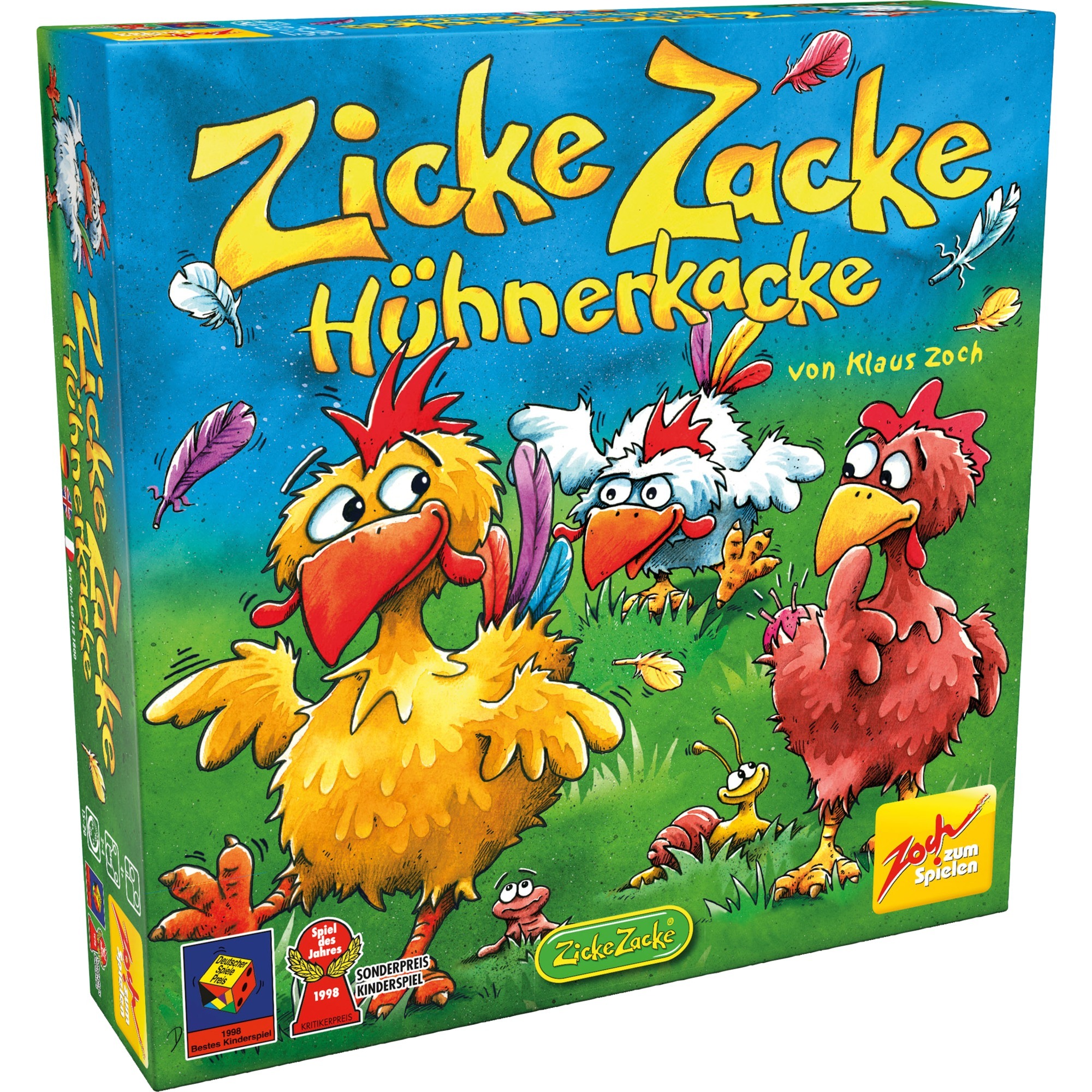 Zoch Zicke Zacke Hühnerkacke, Brettspiel | 04015682218007 Zoch Zicke Zacke Hühnerkacke, Brettspiel | 04015682218007