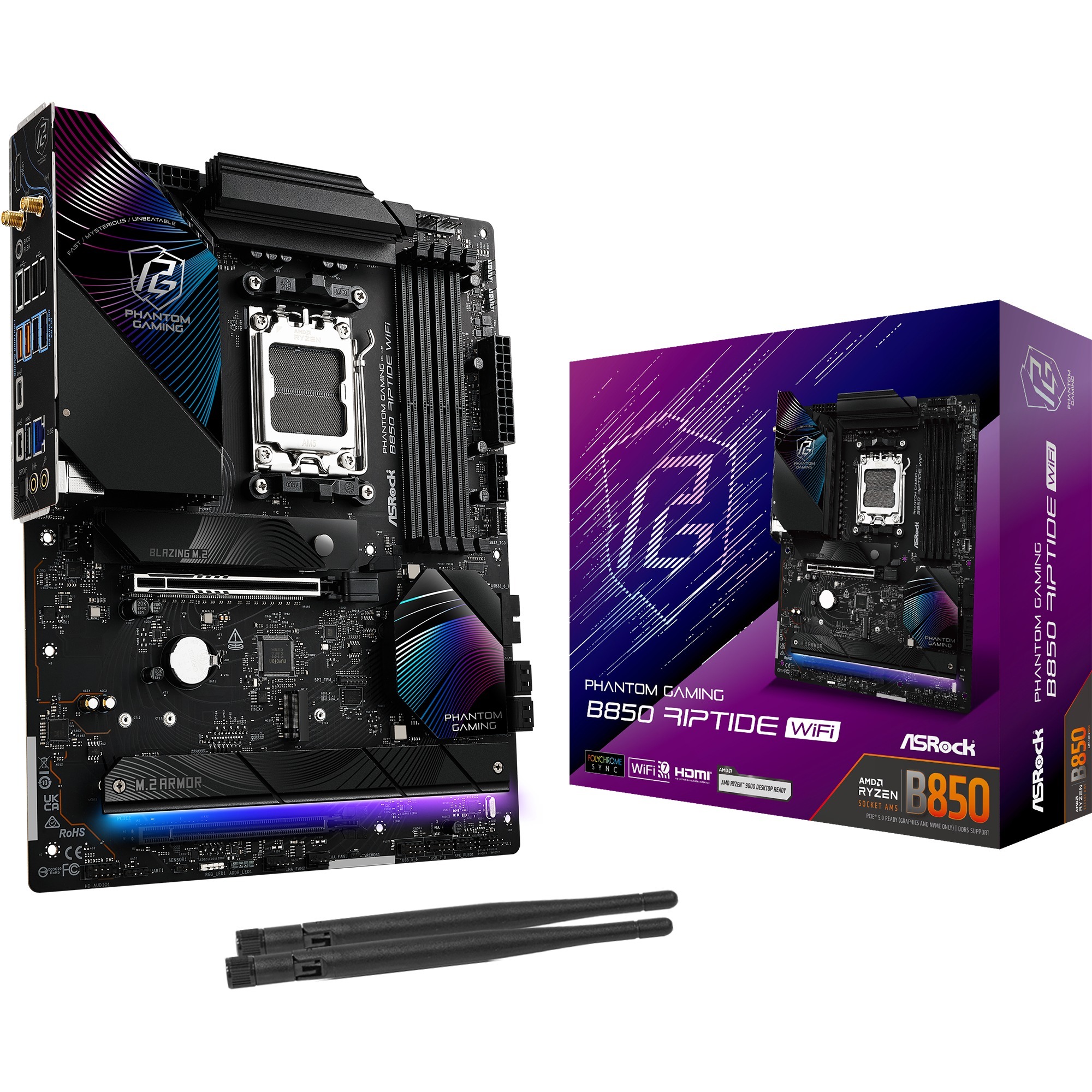 B850 Riptide WiFi, Mainboard