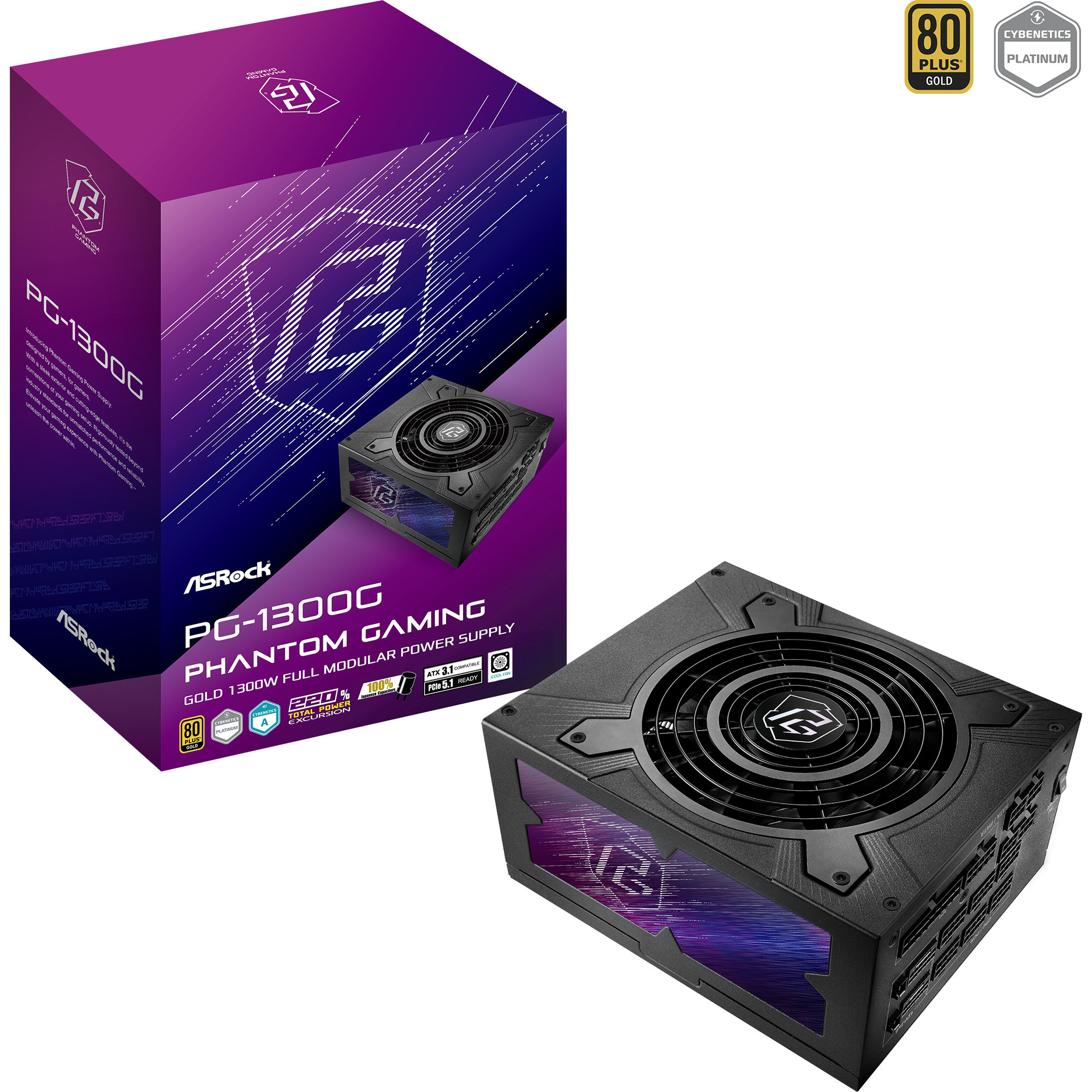 Phantom Gaming PG-1300G, PC-Netzteil