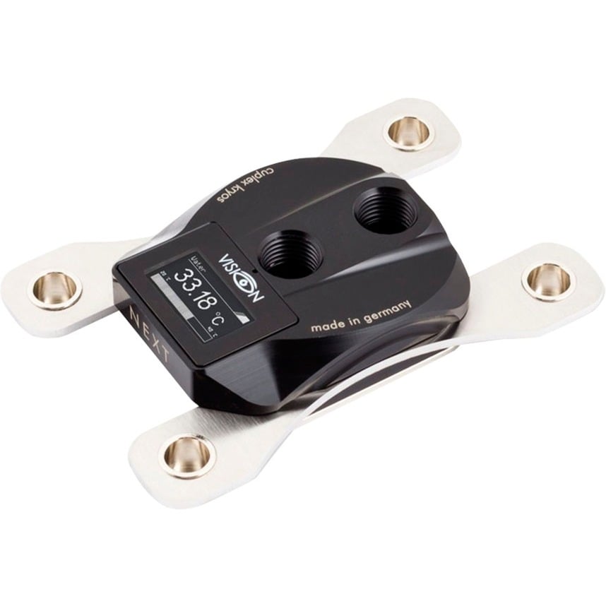 Aquacomputer cuplex kryos NEXT mit VISION AM4/3000/5000, Acetal/.925 Silber, CPU-Kühler | 04260473312895 Aquacomputer cuplex kryos NEXT mit VISION AM4/3000/5000, Acetal/.925 Silber, CPU-Kühler | 04260473312895