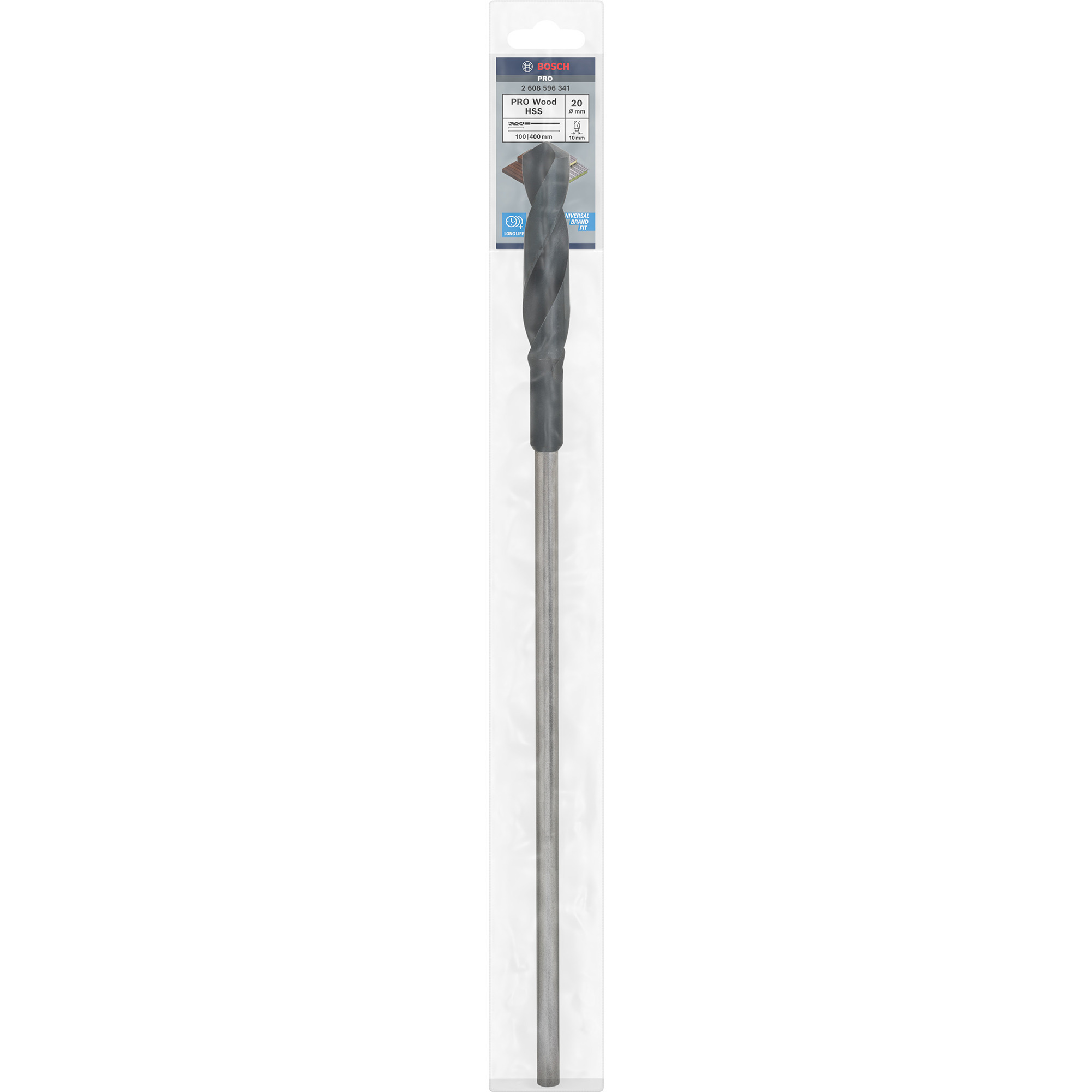 PRO Wood HSS Schalungs- und Installationsbohrer, Ø 20mm