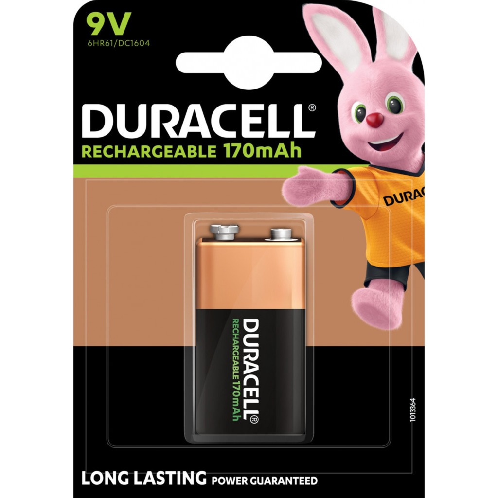 Rechargeable 9V 170mAh, Akku