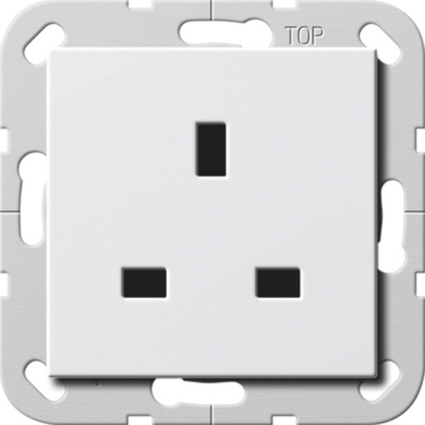 Steckdose British Standard 13 Ampere mit Shutter