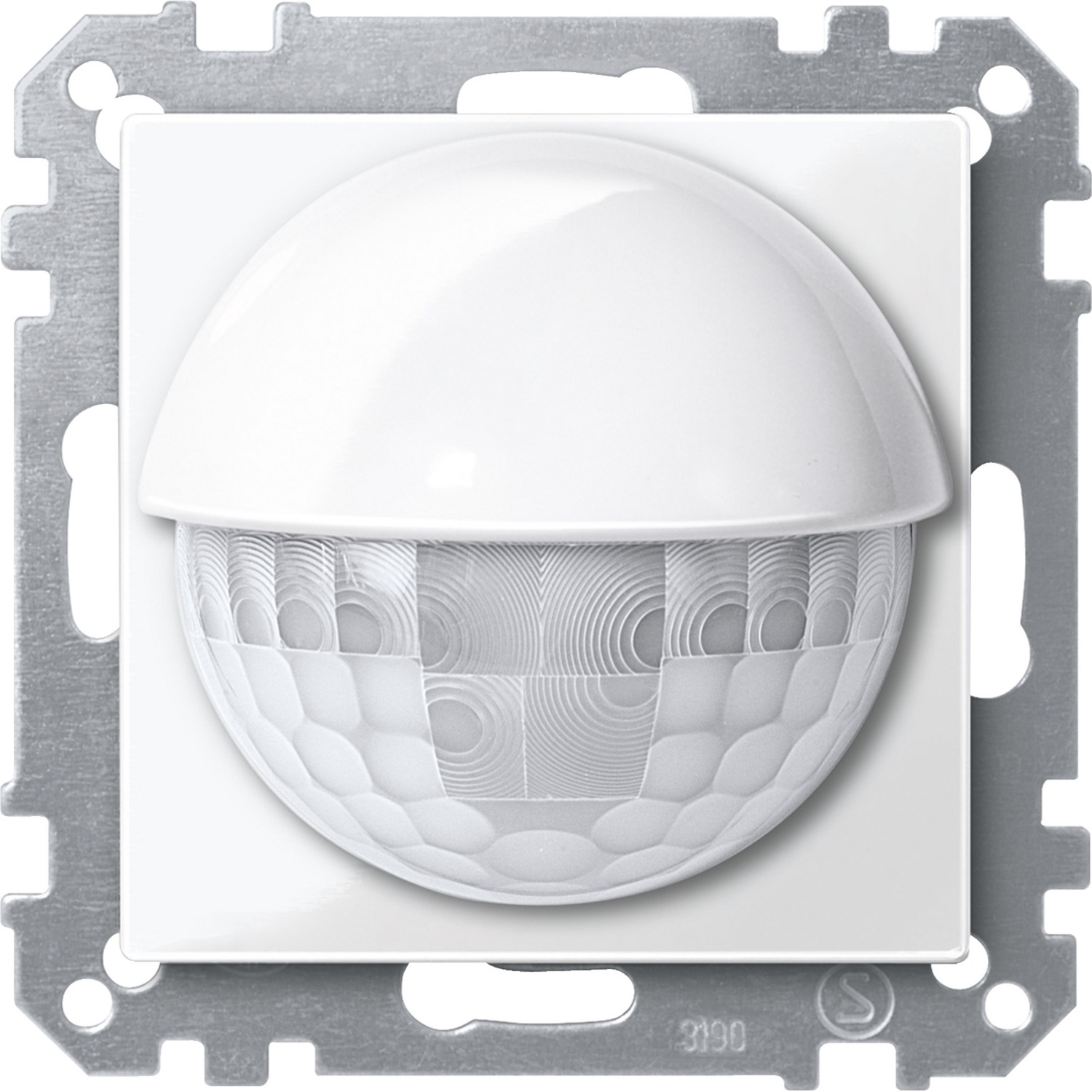 Präsenzmelder Präsenz-Wärme-Sensor mit Busankoppler KNX ARGUS 180 Grad 2,20 Meter, Bewegungsmelder