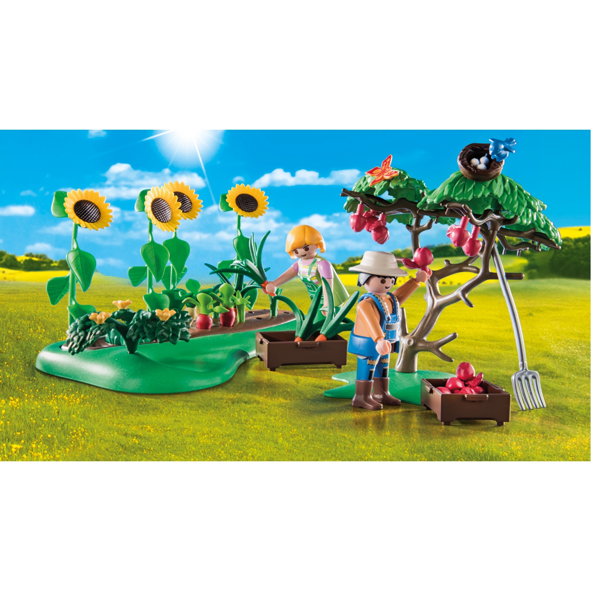 PLAYMOBIL 71380 Country Starter Pack Bauernhof Gemüsegarten