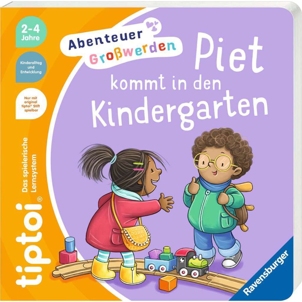 tiptoi Abenteuer Großwerden: Piet kommt in den Kindergarten, Lernbuch