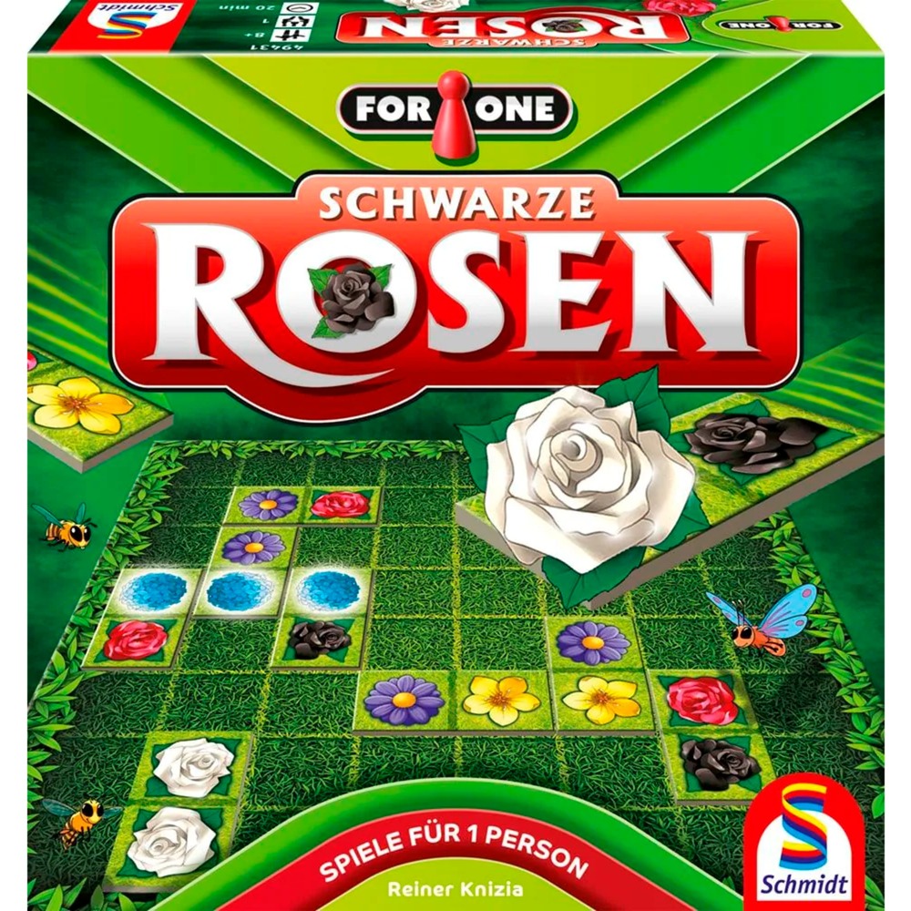 Schmidt Spiele For One – Schwarze Rosen, Brettspiel | 04001504494315 Schmidt Spiele For One – Schwarze Rosen, Brettspiel | 04001504494315