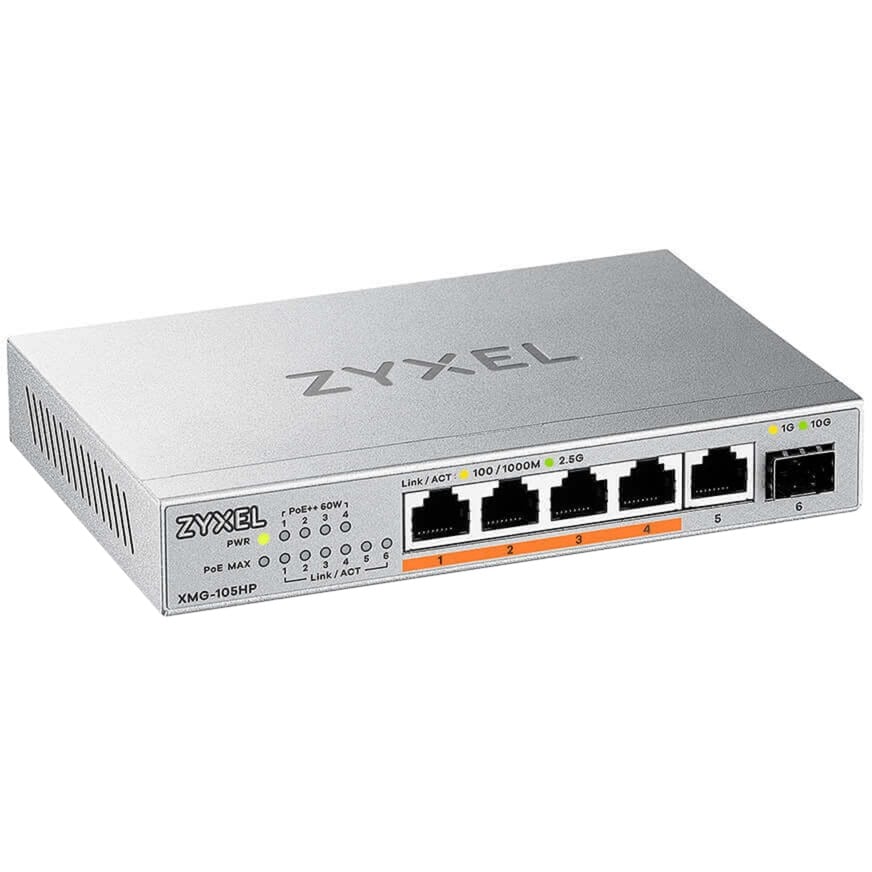 Zyxel XMG-105HP, Switch | 04718937631124 Zyxel XMG-105HP, Switch | 04718937631124