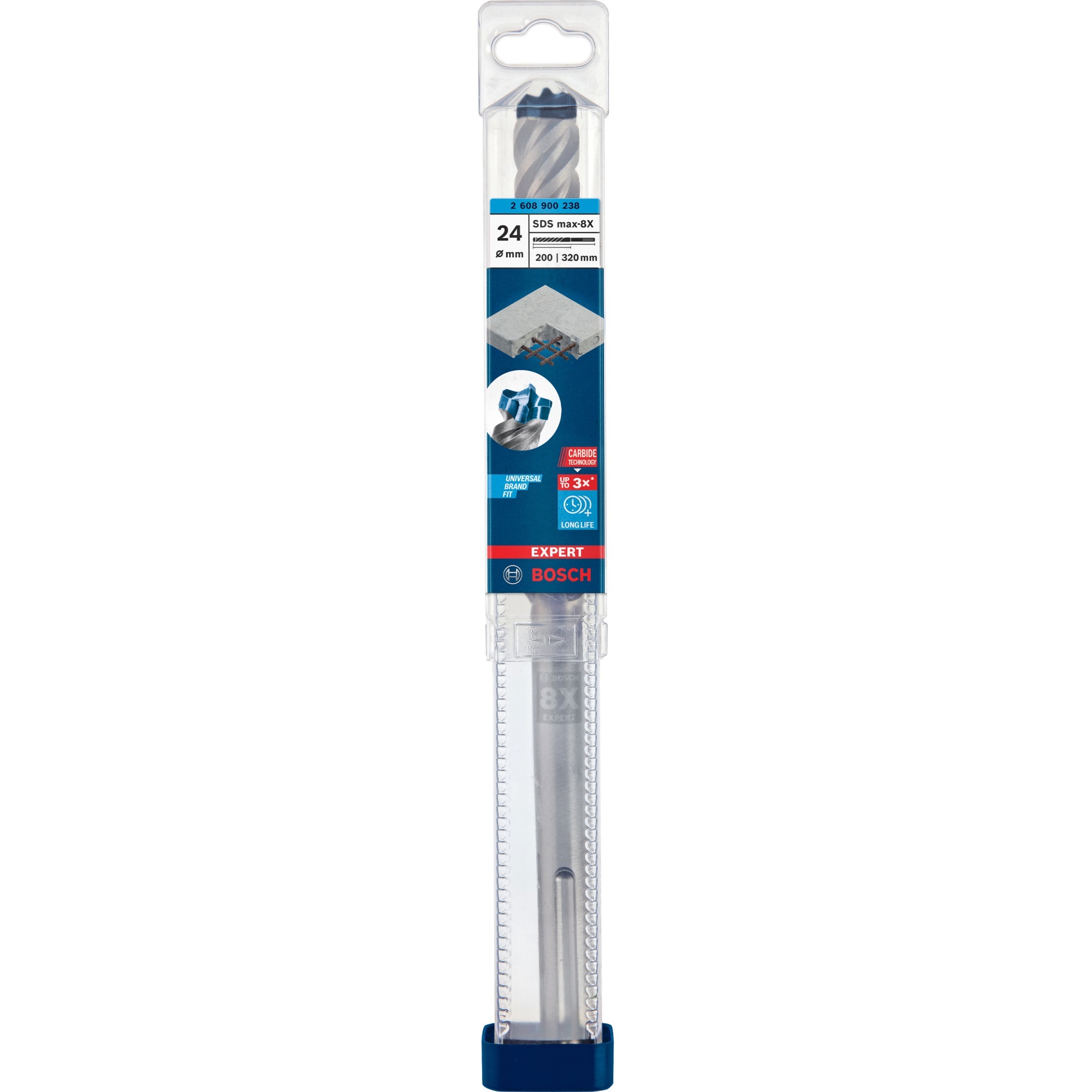 EXPERT Hammerbohrer SDS-max-8X, Ø 24mm