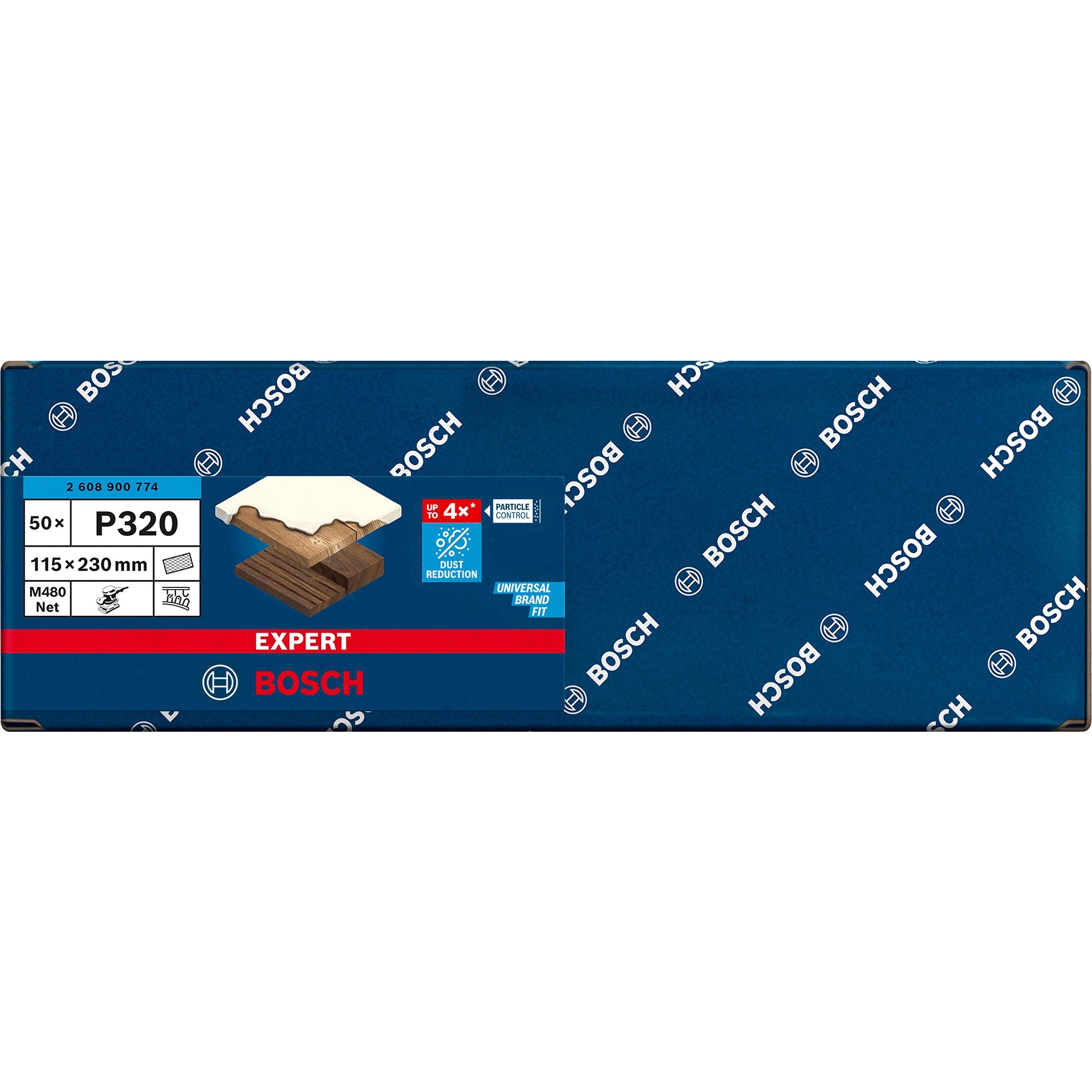 Expert M480 Netzstruktur-Schleifblatt 115 x 230mm, K320