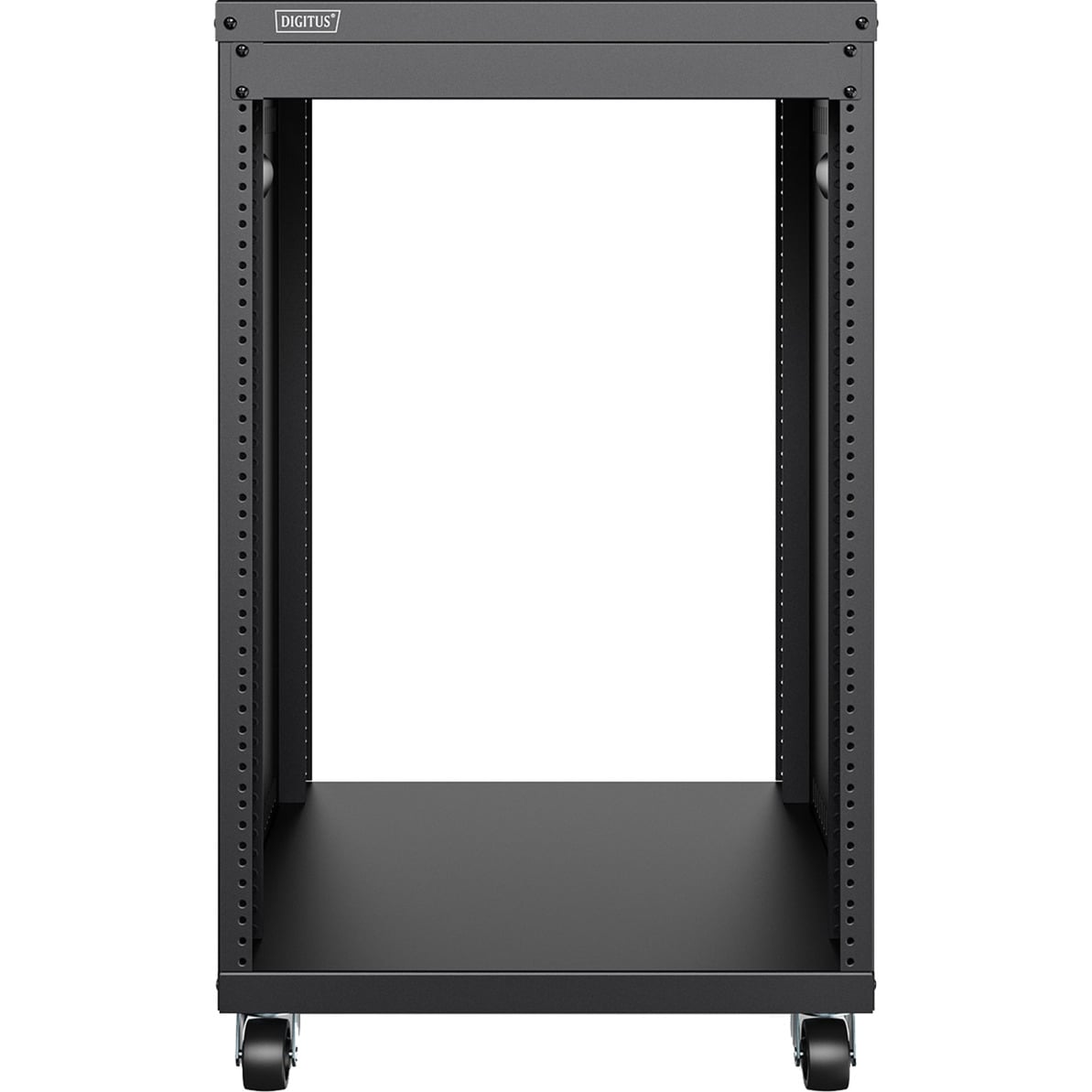 Universal 19-Zoll Equipment Rack mit Rollen, Rack, Server-Gehäuse