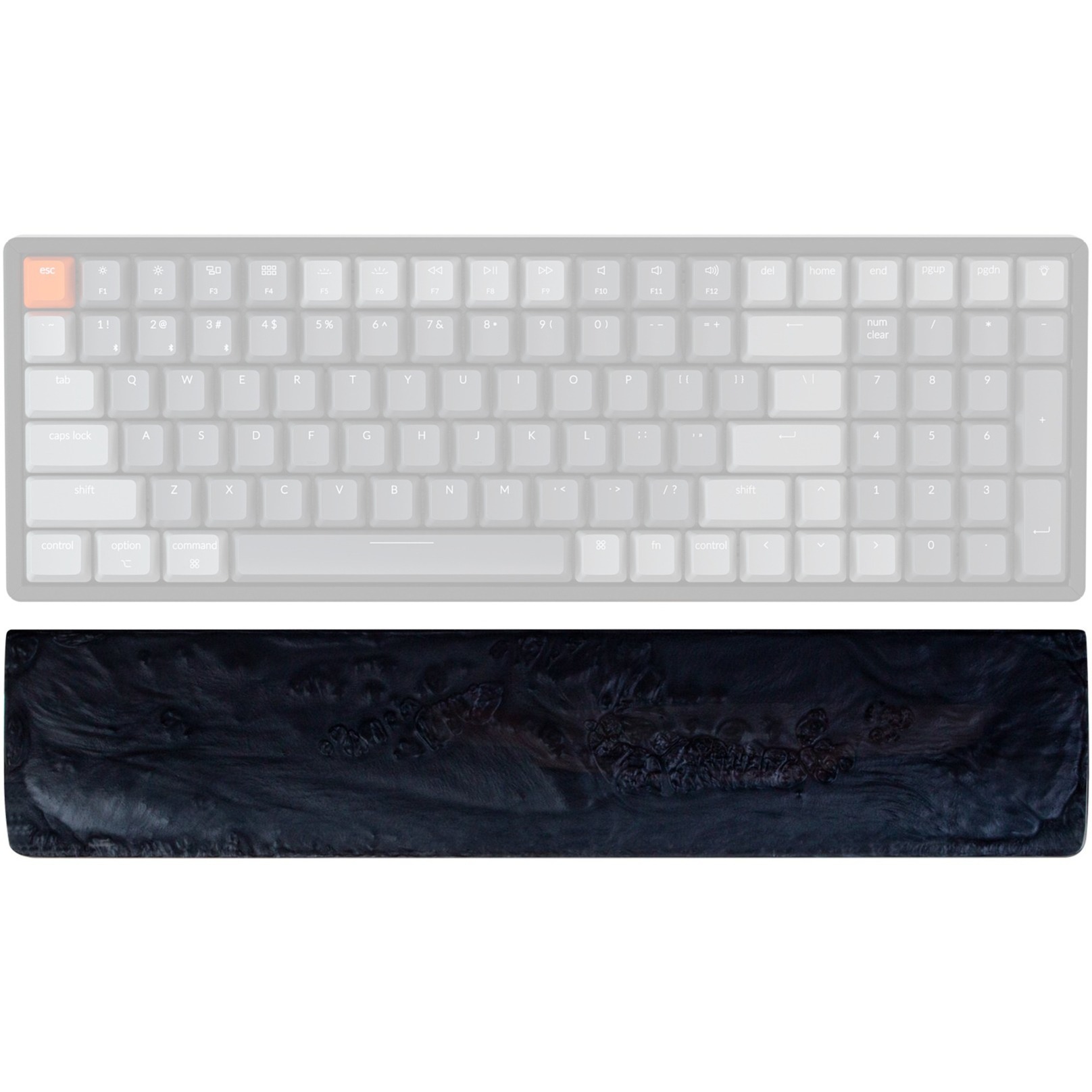 Keychron Resin Palm Rest für K4, Handgelenkauflage | 04897115554025