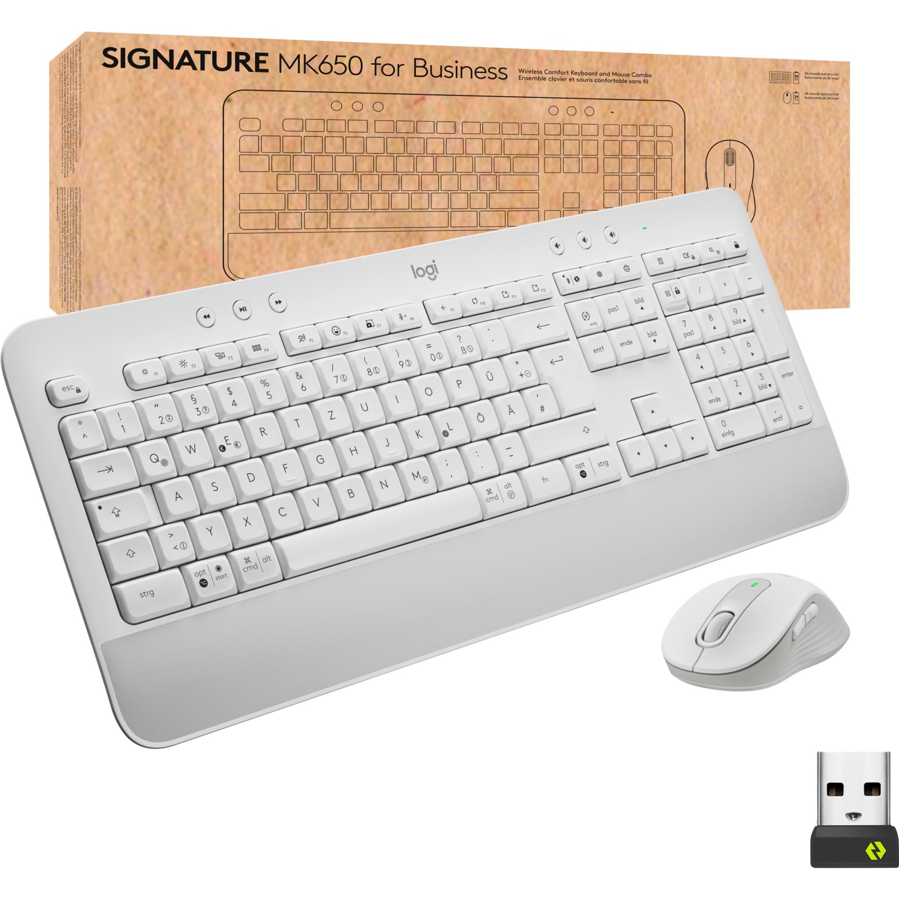 Signature K650 Combo for Business, Desktop-Set