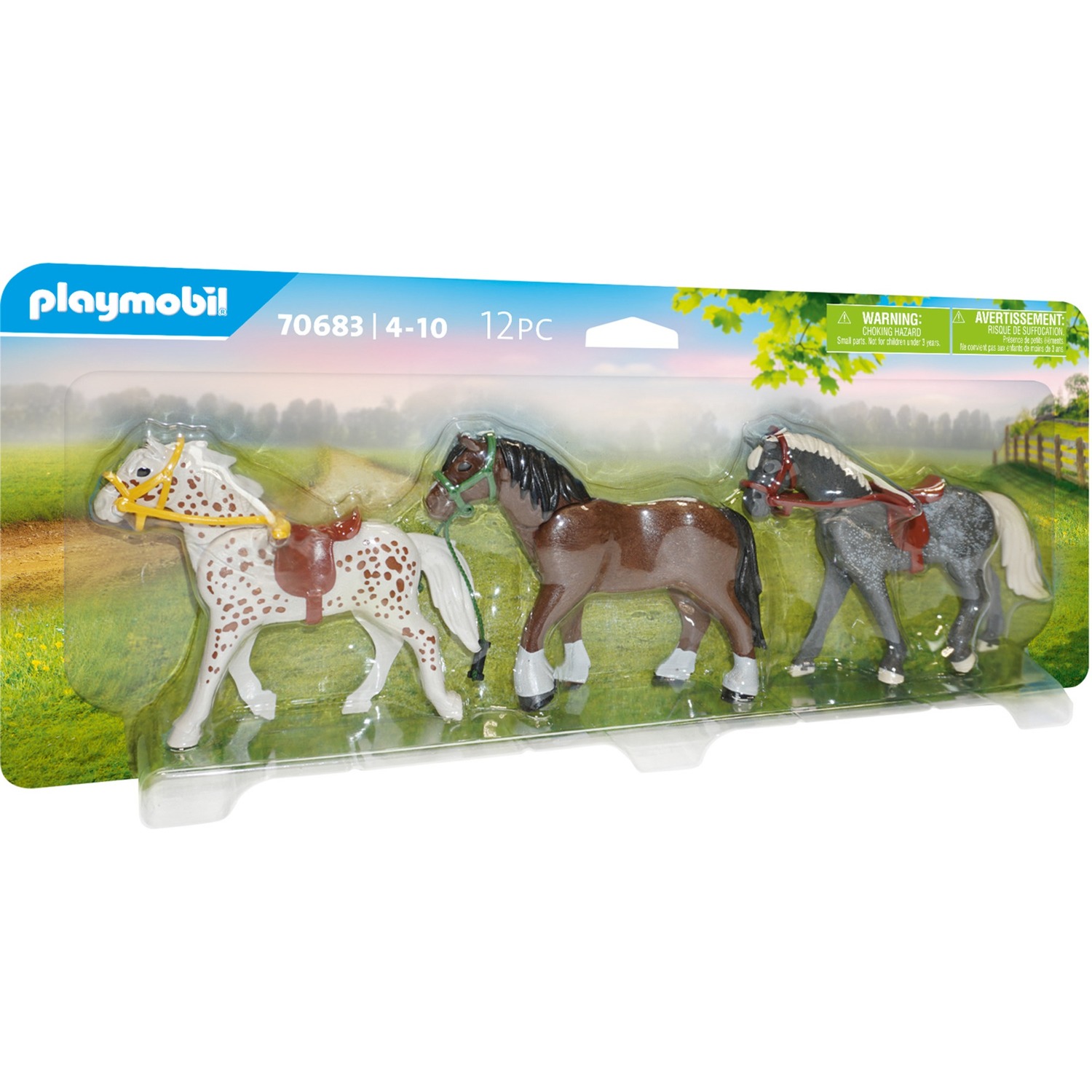 Spielzeug: PLAYMOBIL 70683 3 Pferde