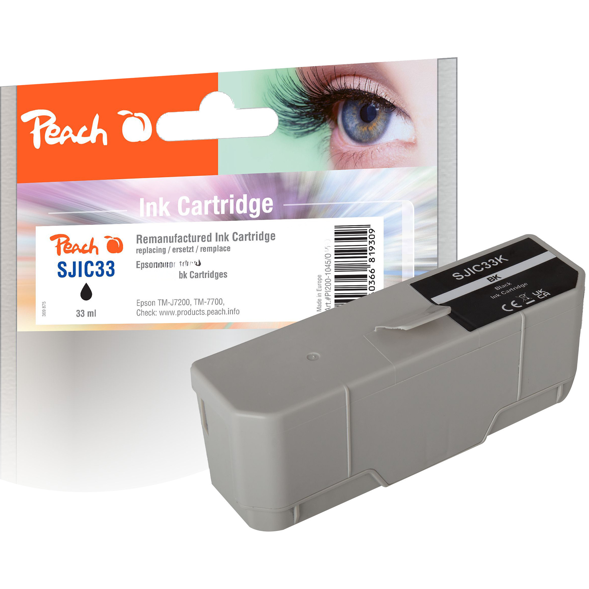 Tinte schwarz PI200-1045