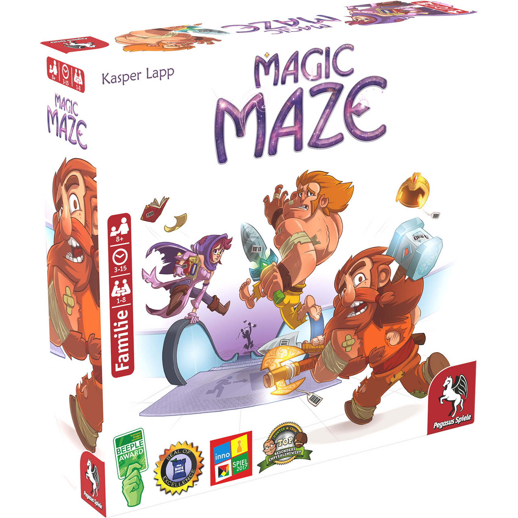 Magic Maze (deutsche Ausgabe), Brettspiel
