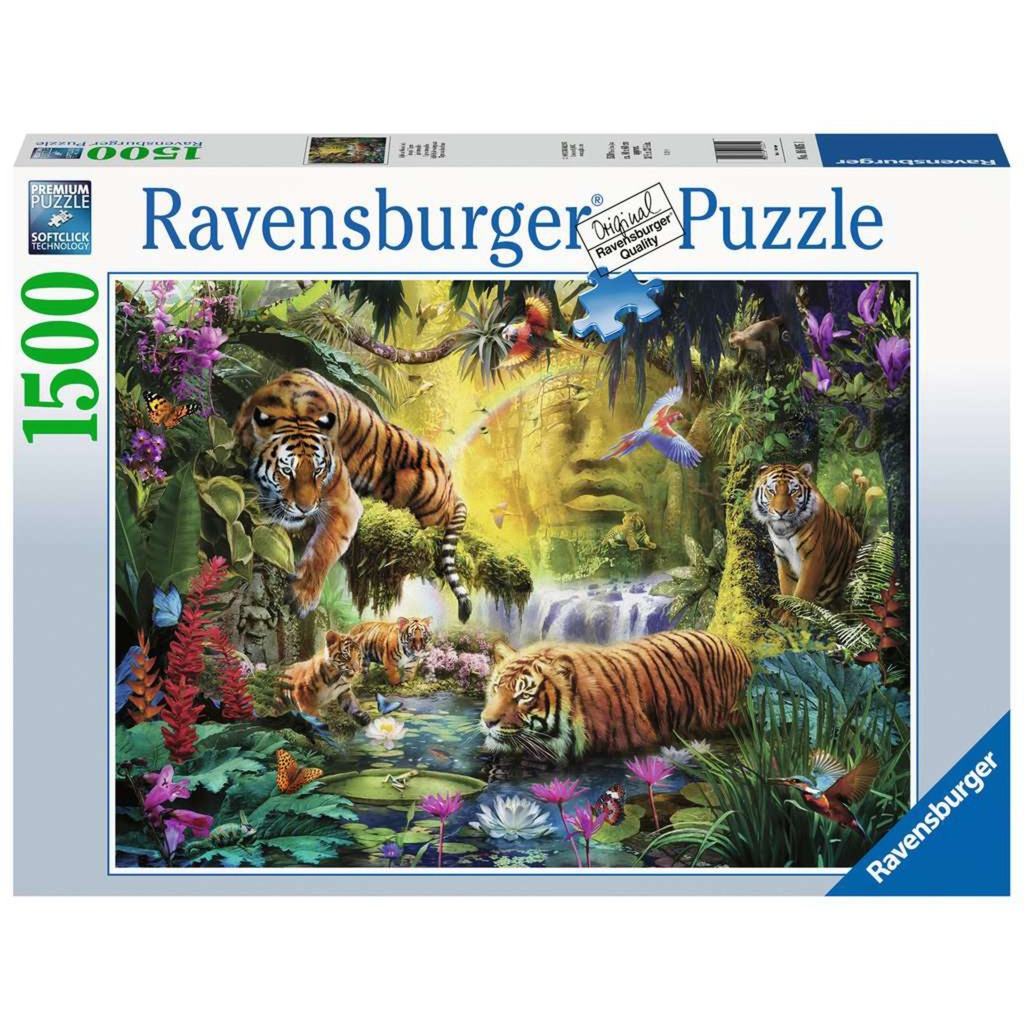 Ravensburger Puzzle Idylle am Wasserloch | 04005556160051 Ravensburger Puzzle Idylle am Wasserloch | 04005556160051