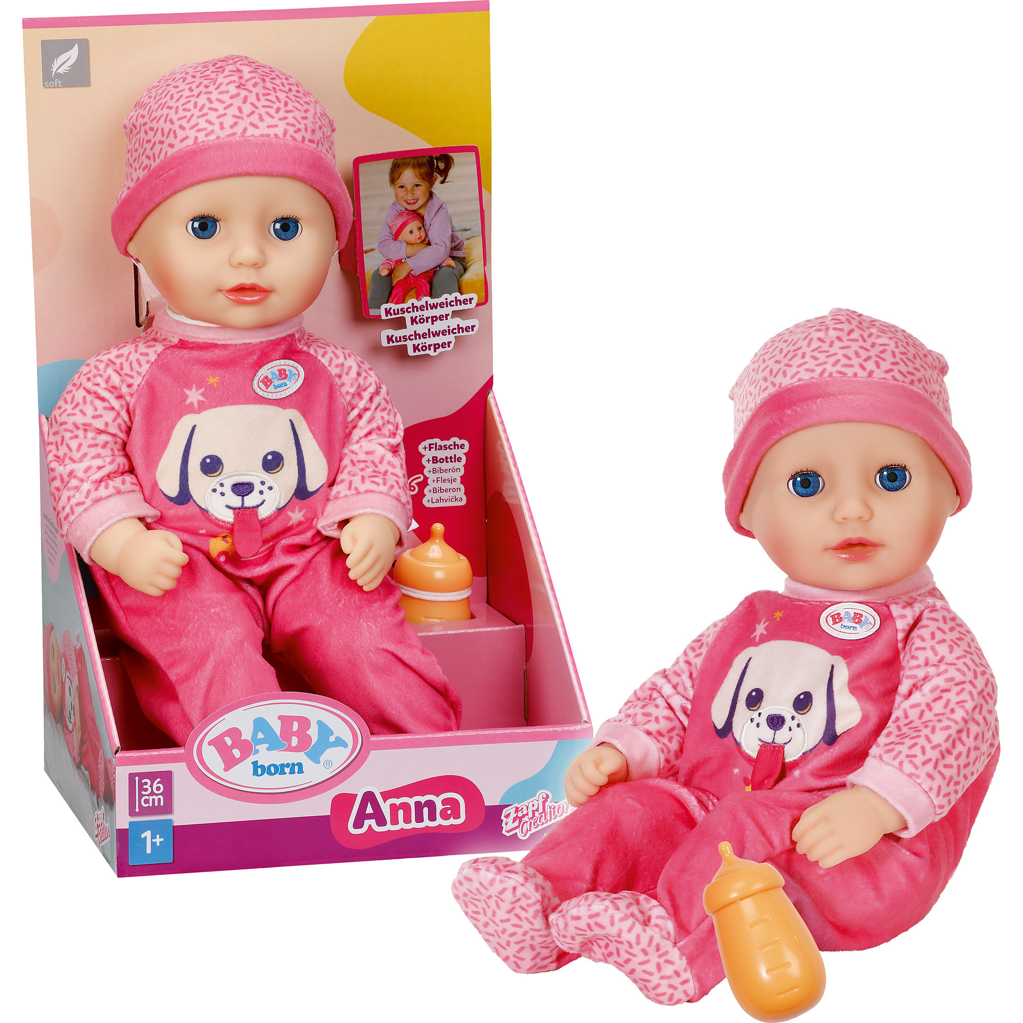 BABY born® Anna Pink 36cm, Puppe