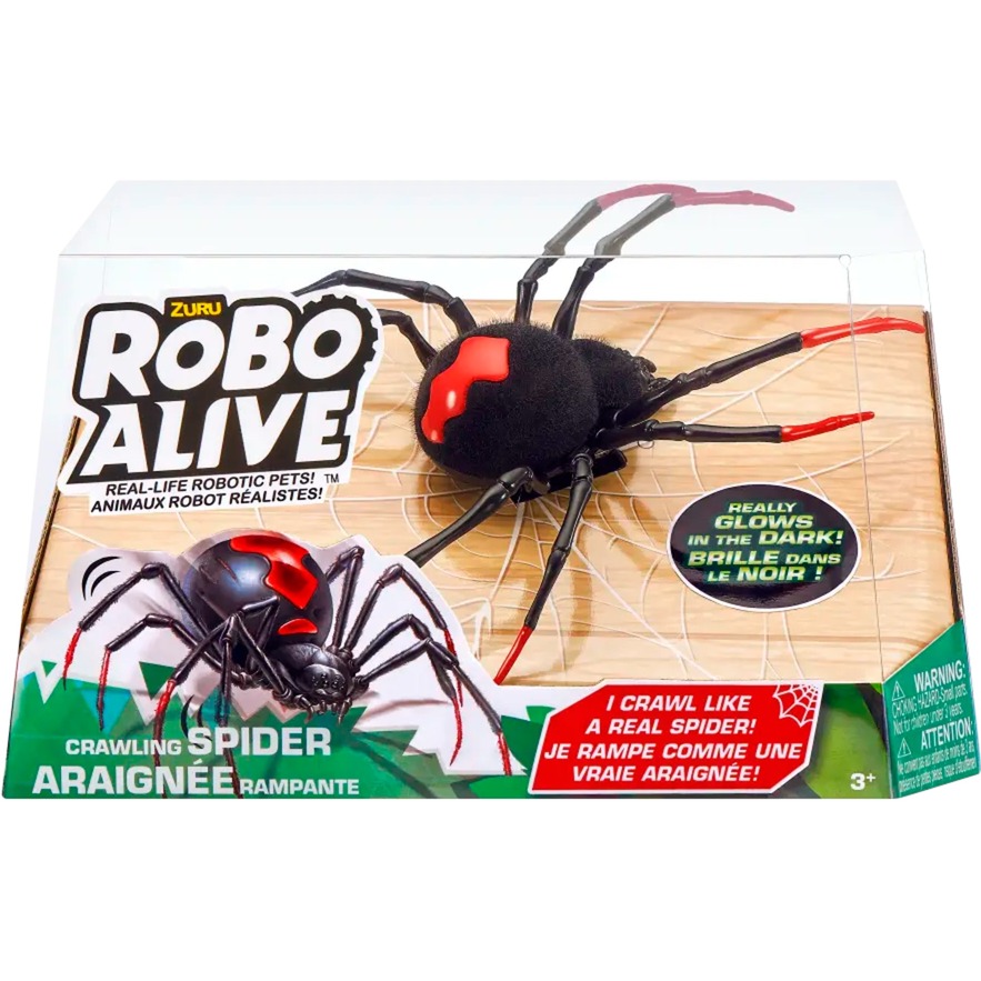 ZURU Robo Alive Kriechende Spinne, Spielfigur | 04894680019911